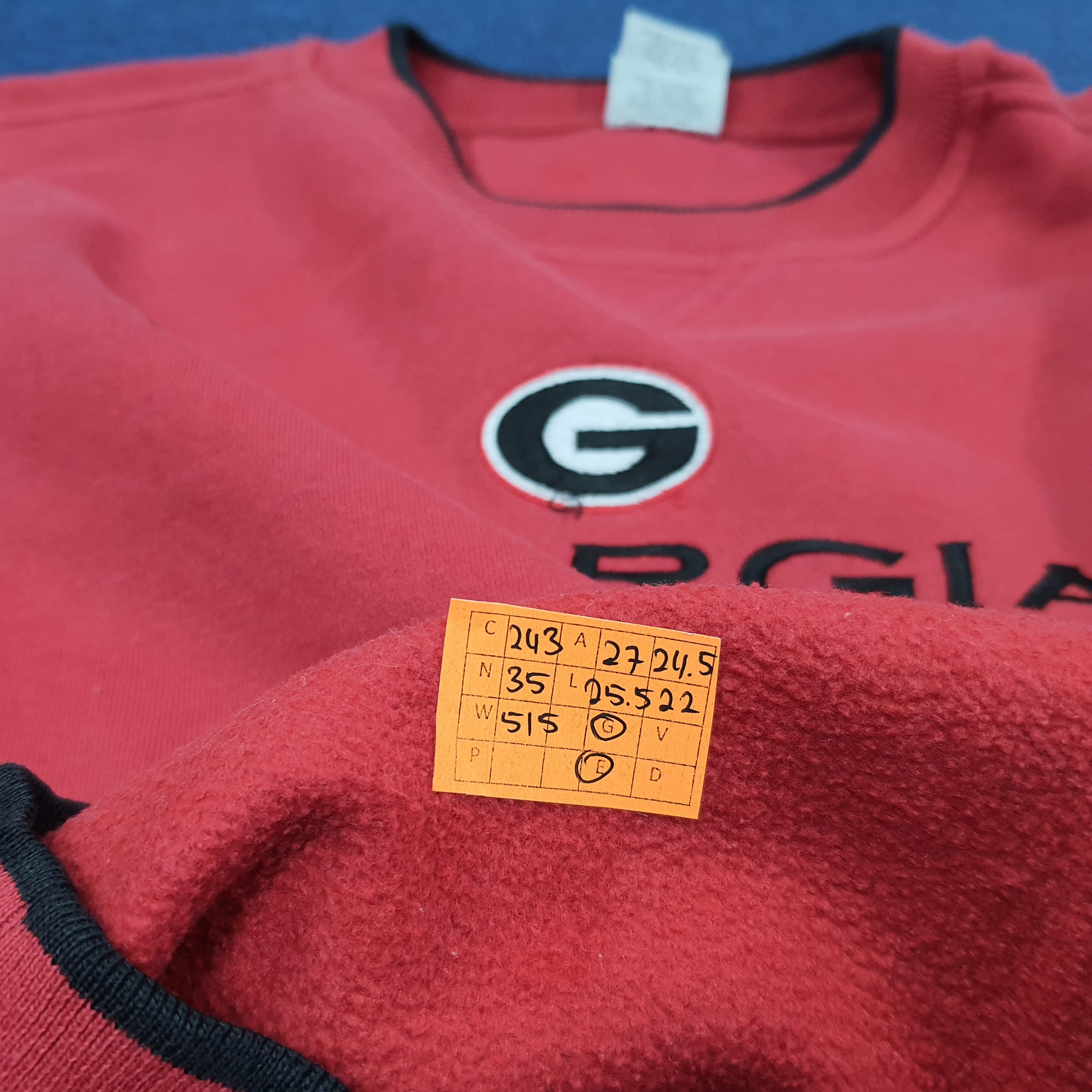 Other Vintage Georgia Bulldogs Football Sweatshirt C243N35 Size US XL / EU 56 / 4 - 8 Thumbnail