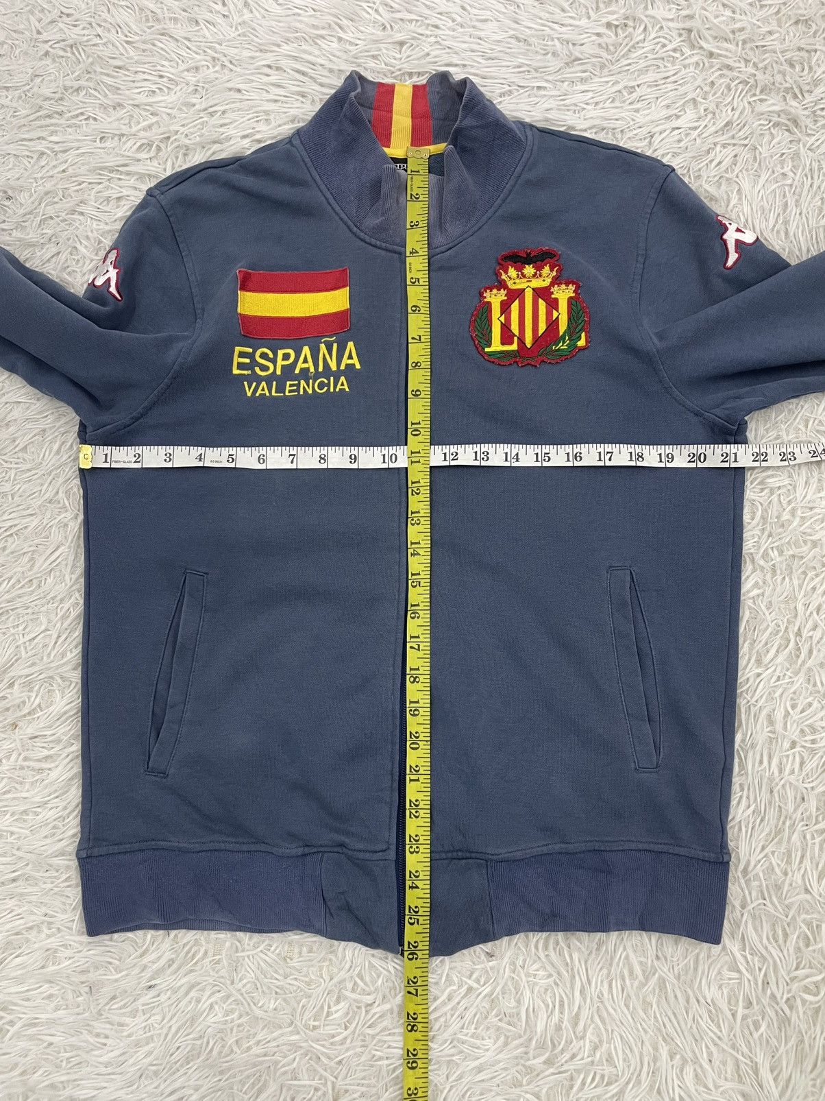 Kappa Kappa Espana Valencia Sweater Zipper Jacket Size US M / EU 48-50 / 2 - 7 Thumbnail