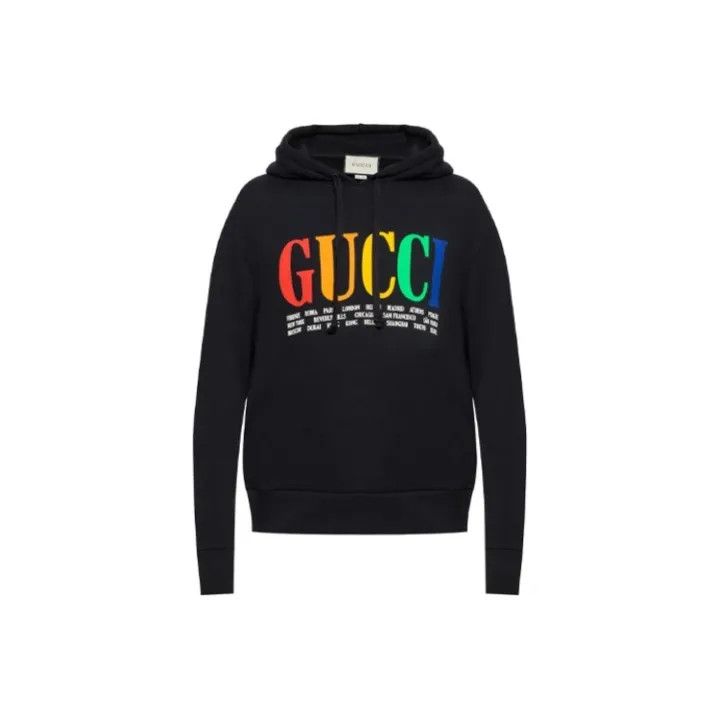 Gucci Gucci Color Logo Hoodie for Men Size US XS / EU 42 / 0 - 1 Thumbnail