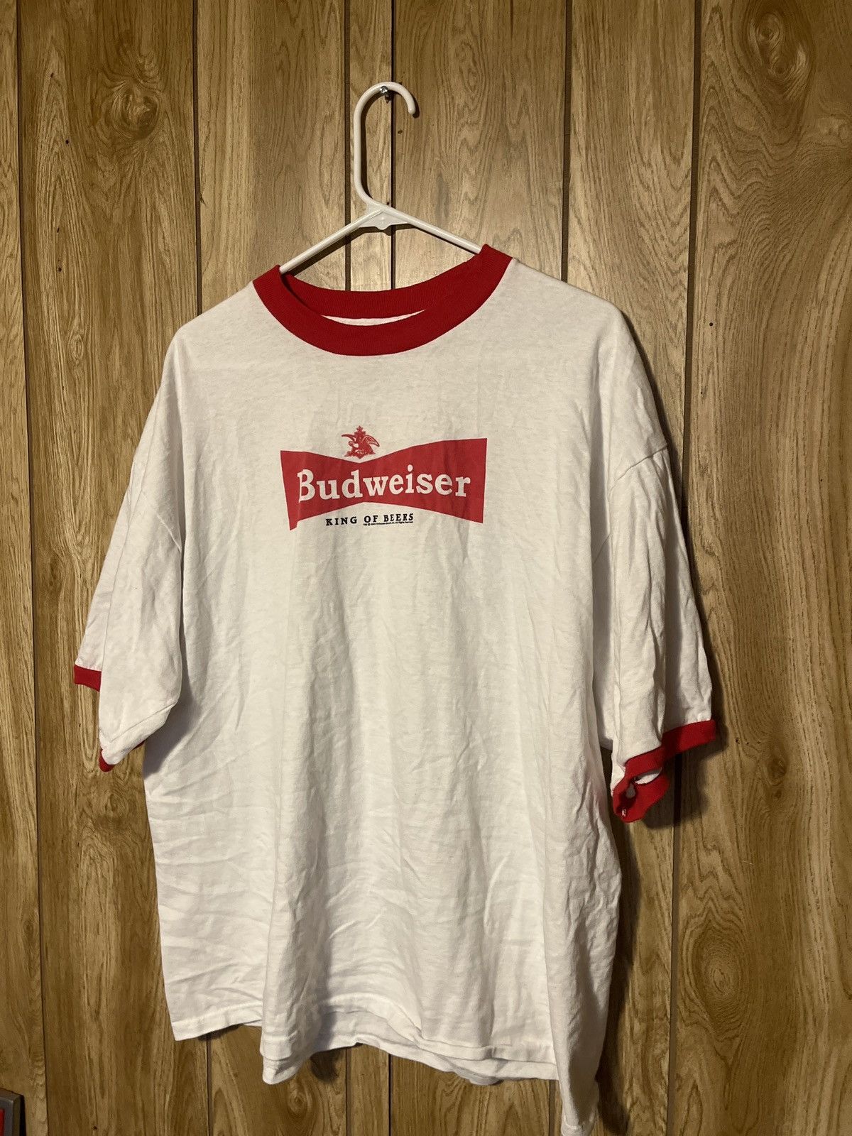 Budweiser × Other × Vintage Vintage 2004 Budweiser Tee king of beers Size US XL / EU 56 / 4 - 2 Thumbnail