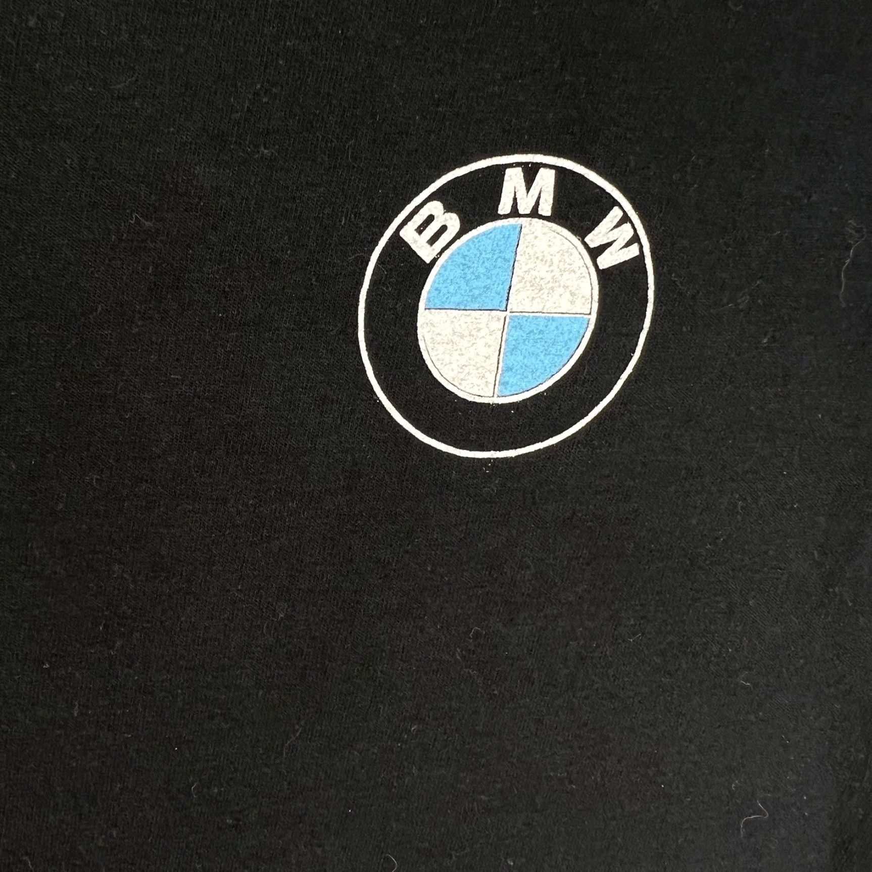 BMW VINTAGE BMW Motorcycle T-Shirt Men's Size M Black Graphic Print Biker Cars Motorcycle 90s Size US M / EU 48-50 / 2 - 2 Thumbnail
