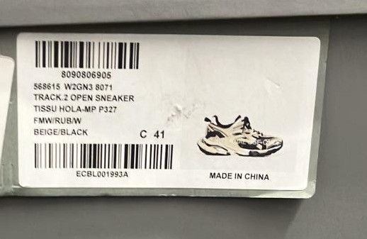 Balenciaga o1mt1gz1124 Track.2 Sneakers in Multicolor Size US 11 / IT 41 - 7 Thumbnail