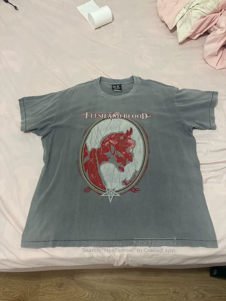 Saint Michael Saint Michael Little devil washed old short sleeves Size US XL / EU 56 / 4 - 1 Thumbnail