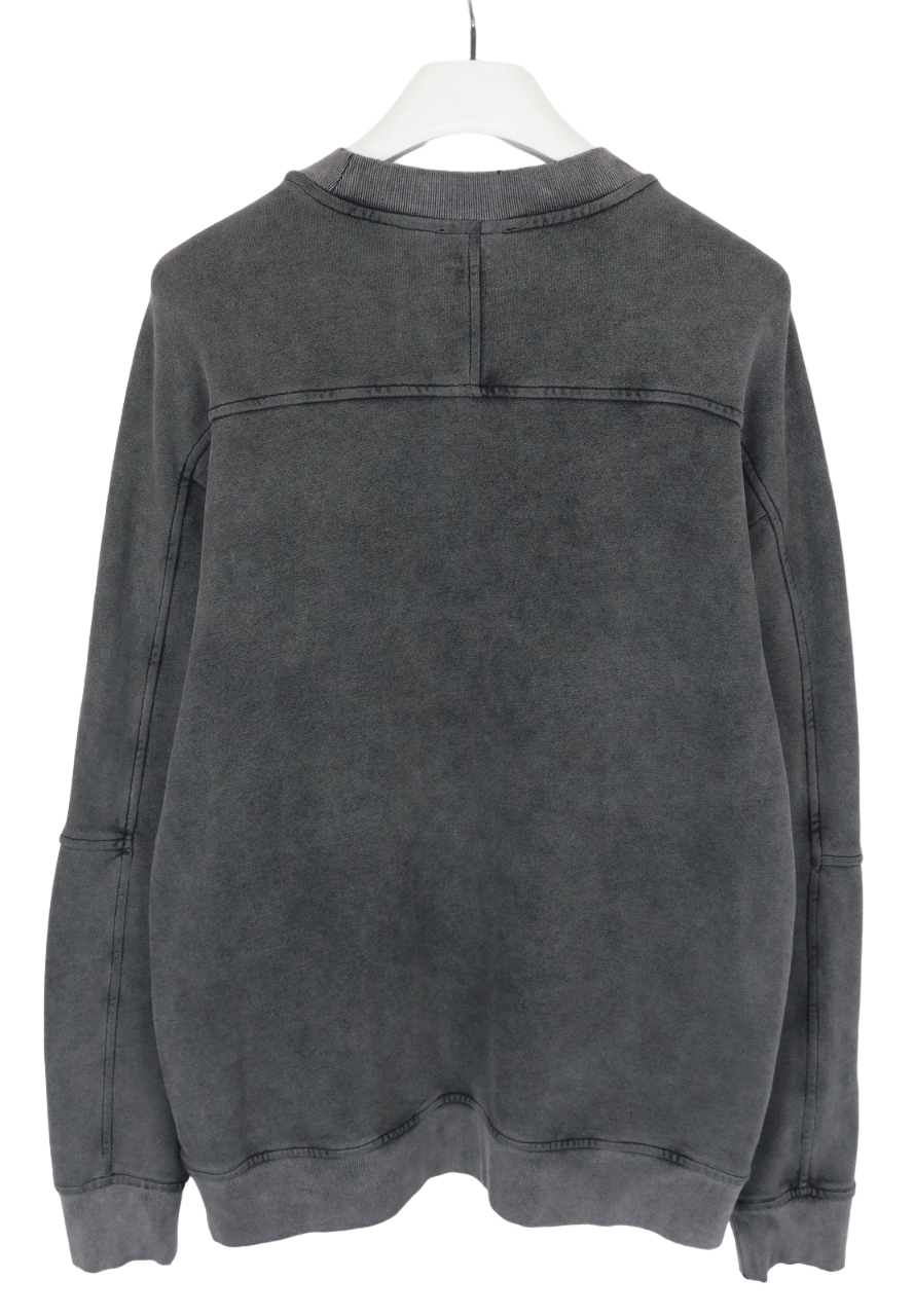 Balmain BALMAIN Sweatshirt Men's LARGE French Terry Embossed Size US L / EU 52-54 / 3 - 2 Thumbnail