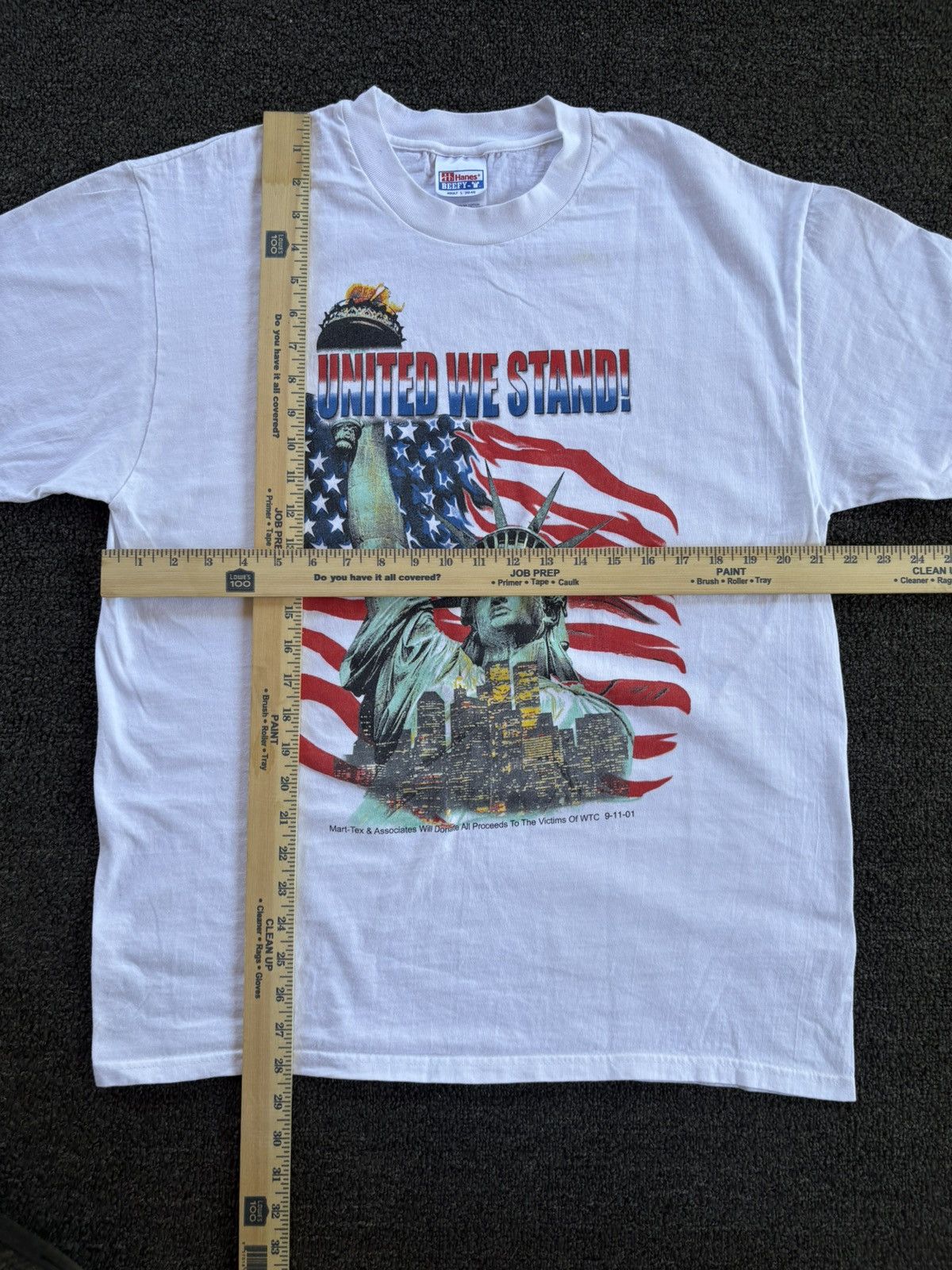 Other Vintage 2001 9/11 WTC United We Stand Charity Tee L Size US L / EU 52-54 / 3 - 5 Thumbnail