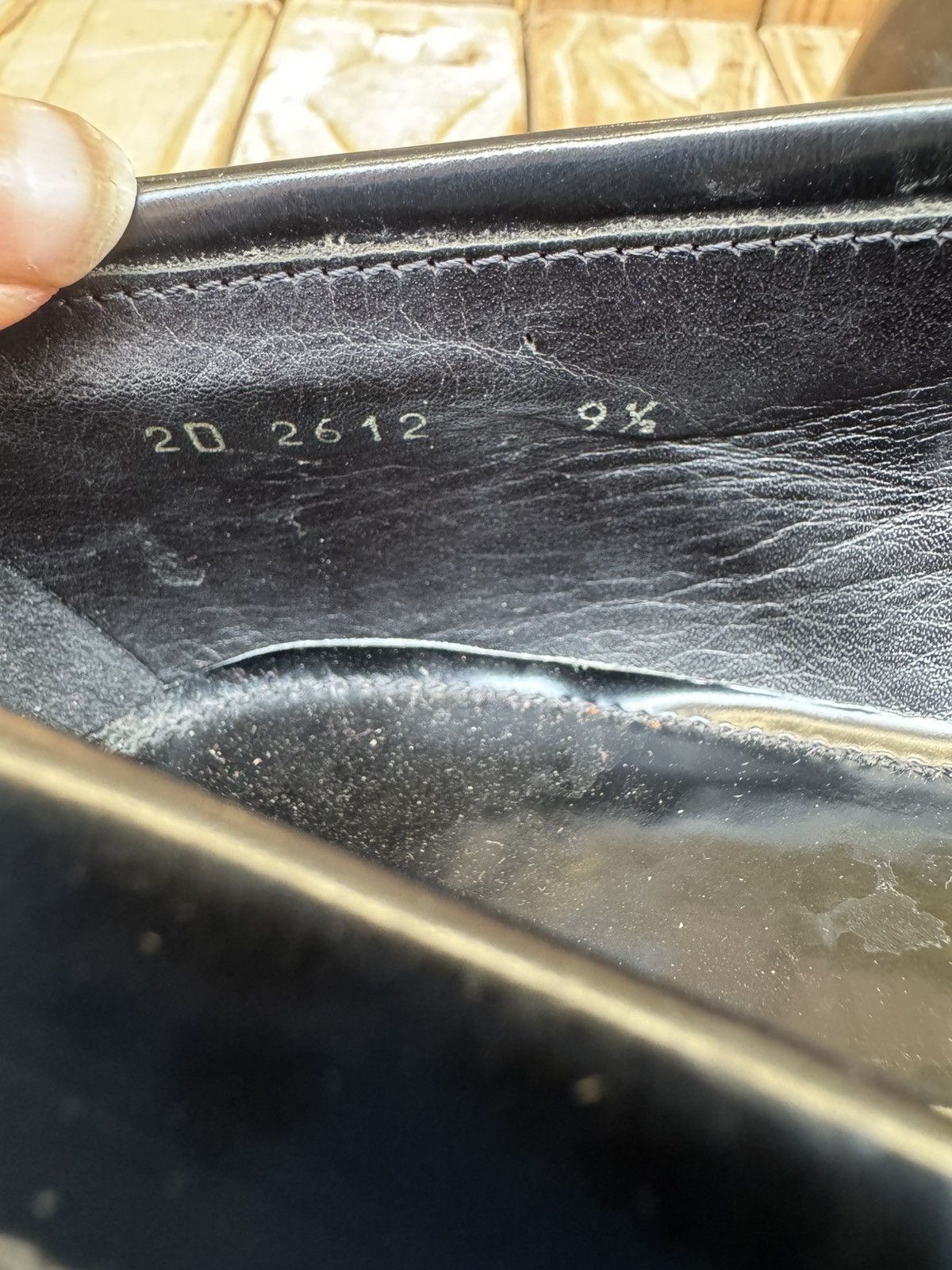 Prada Prada Men’s Penny black Leather Loafers Size Uk 9.5 USA 10.5 Size US 10.5 / EU 43-44 - 15 Thumbnail
