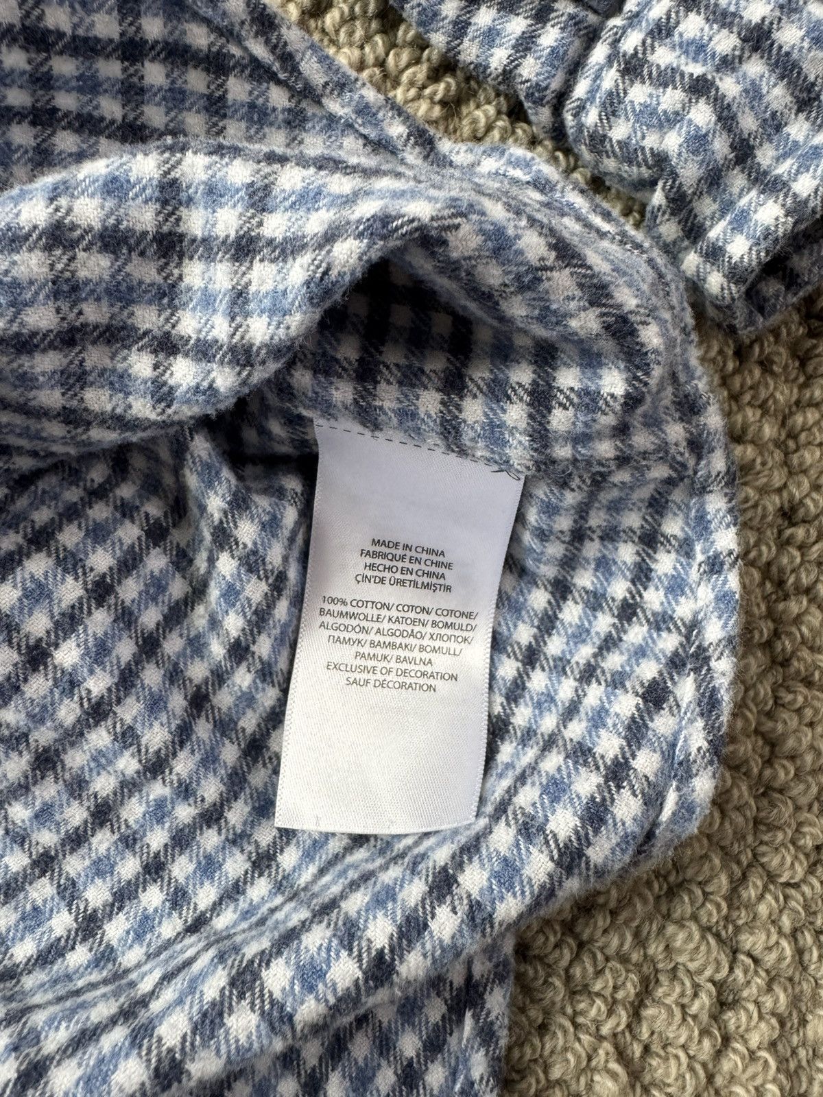 Polo Ralph Lauren Vintage Polo Flannel Size US L / EU 52-54 / 3 - 4 Thumbnail