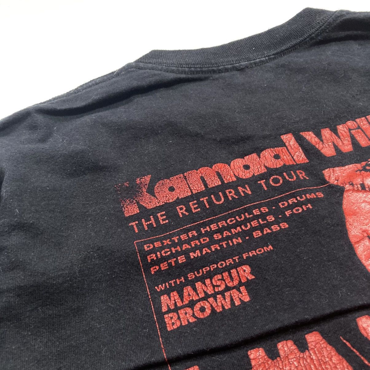 Rap Tees kamaal williams return tour black focus records jazz band Size US M / EU 48-50 / 2 - 6 Thumbnail