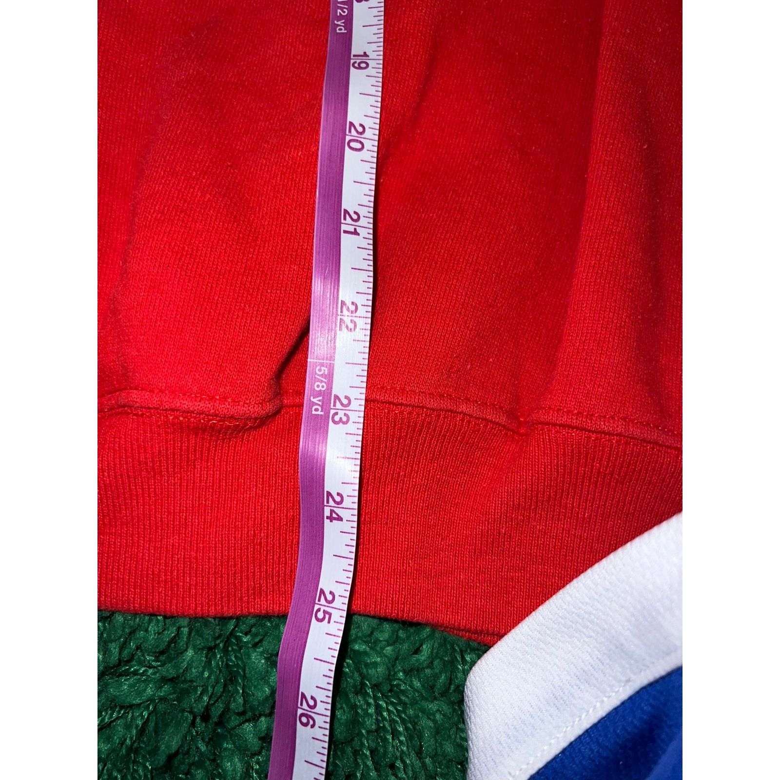 Hanes Vintage Bara Sweatshirt Red Graphic Crewneck 80s VTG Large Size US L / EU 52-54 / 3 - 9 Thumbnail