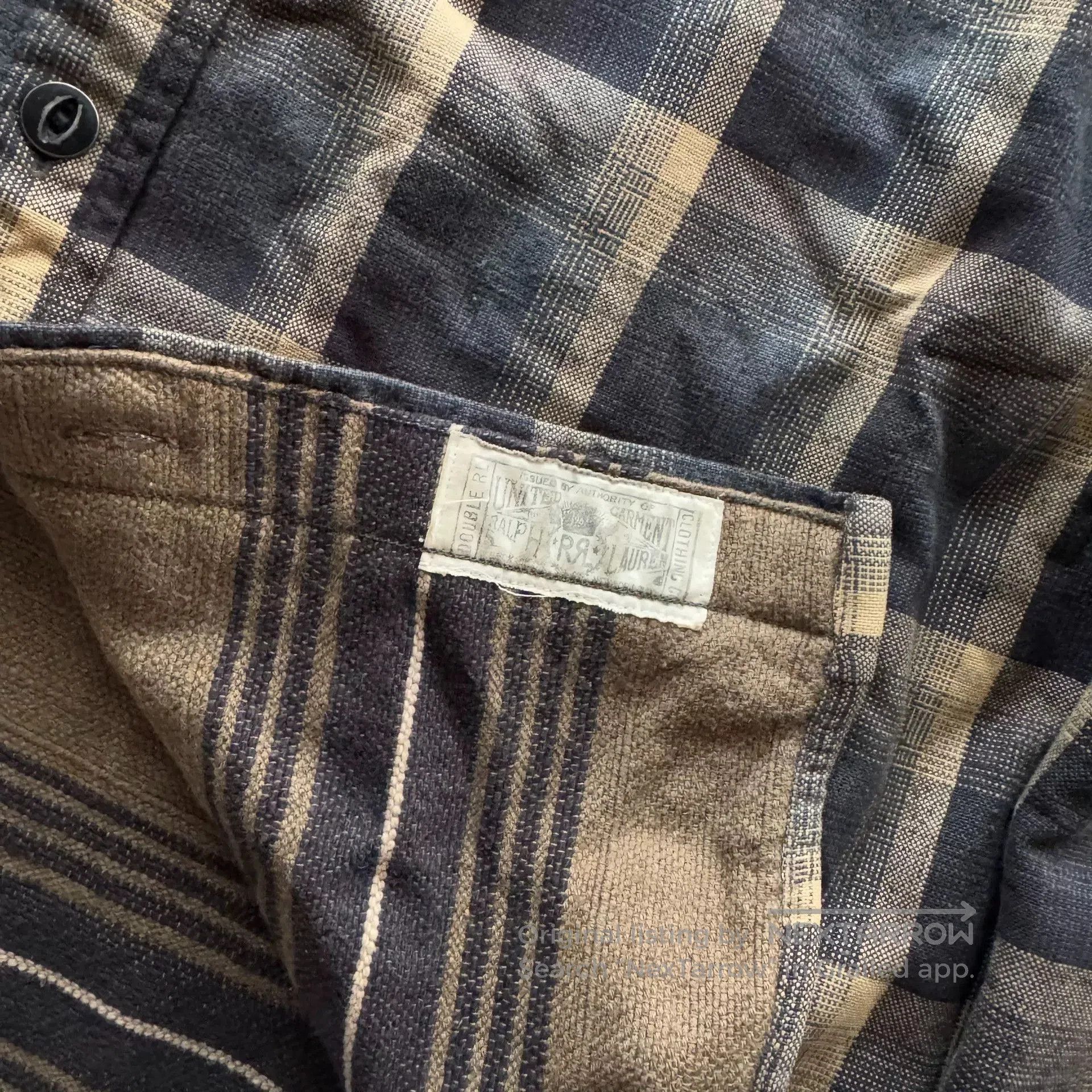 RRL Ralph Lauren RRL Double RL Plaid Shirt. Size US M / EU 48-50 / 2 - 7 Thumbnail