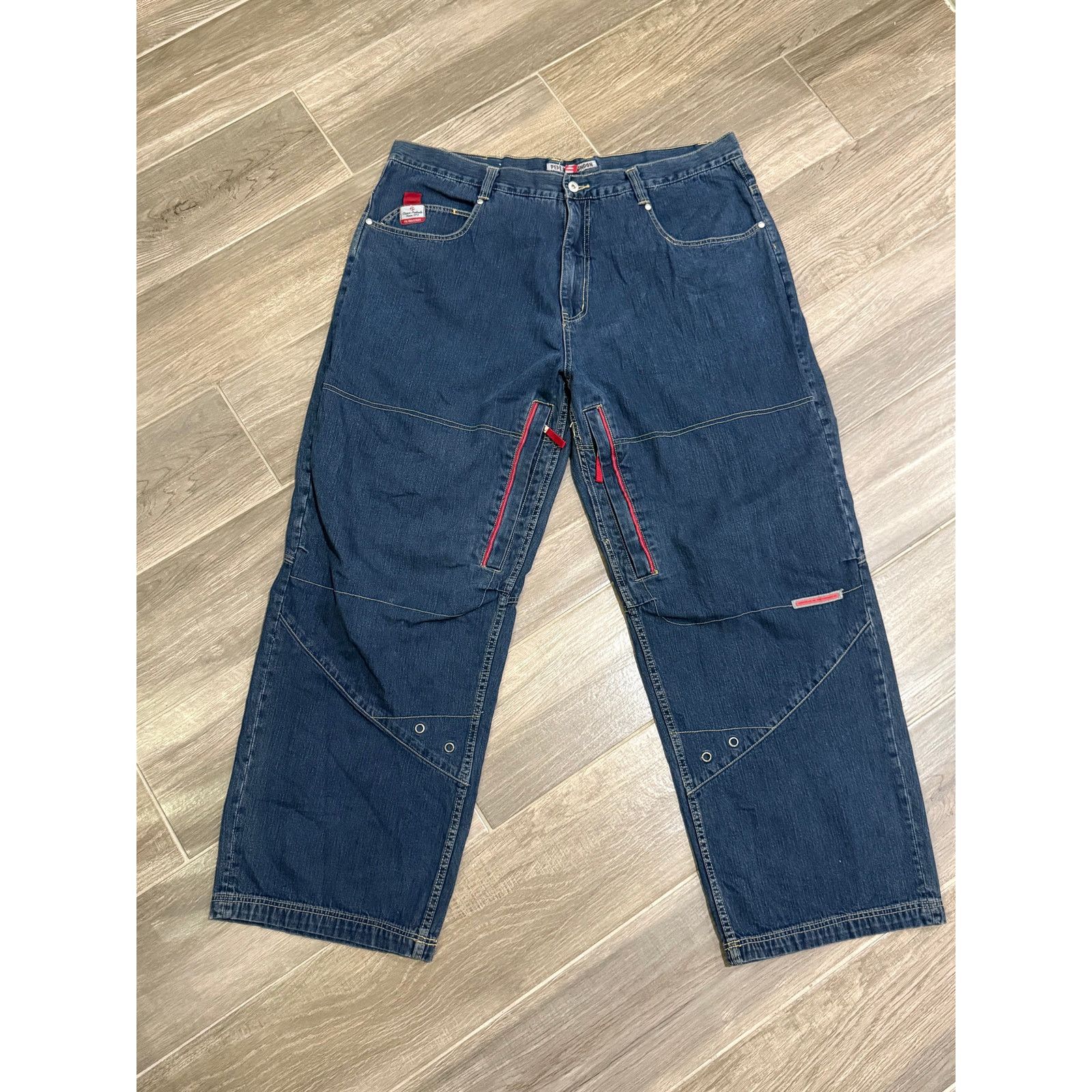 Pepe Jeans Vintage y2k Pepe Jeans Baggy Oversized Wide-leg Jeans Size US 42 / EU 58 - 1 Thumbnail