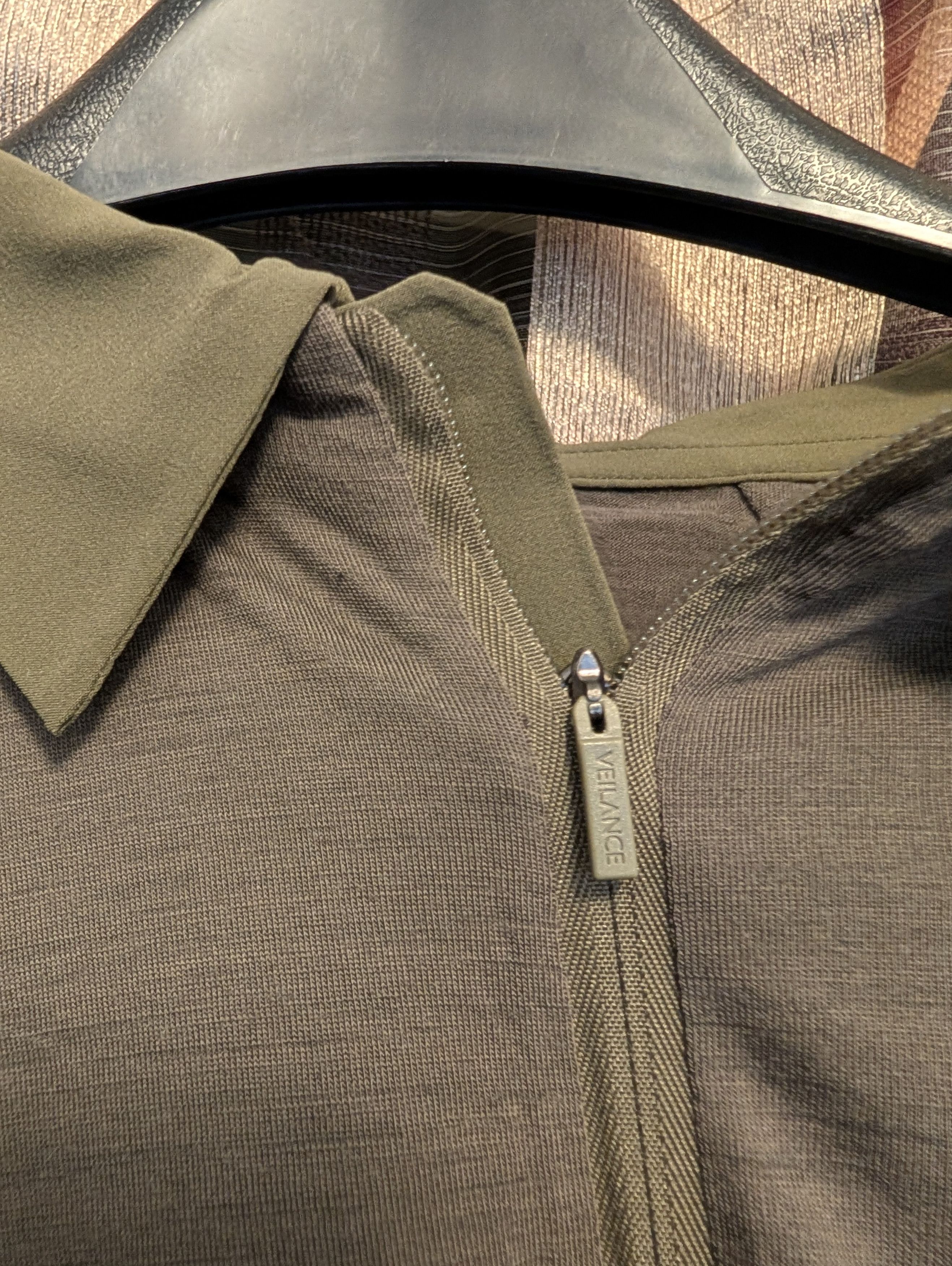Veilance Arc'teryx Veilance Frame LS Polo Shirt, Olive Size US L / EU 52-54 / 3 - 9 Thumbnail