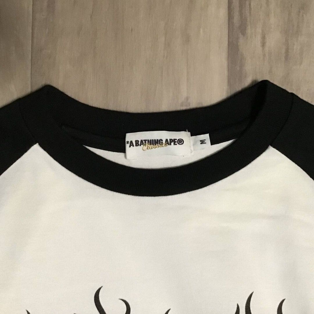 Bape BAPE × Hanshin Tigers 3/4 sleeve T-shirt a bathing ape NIGO Size US M / EU 48-50 / 2 - 4 Thumbnail