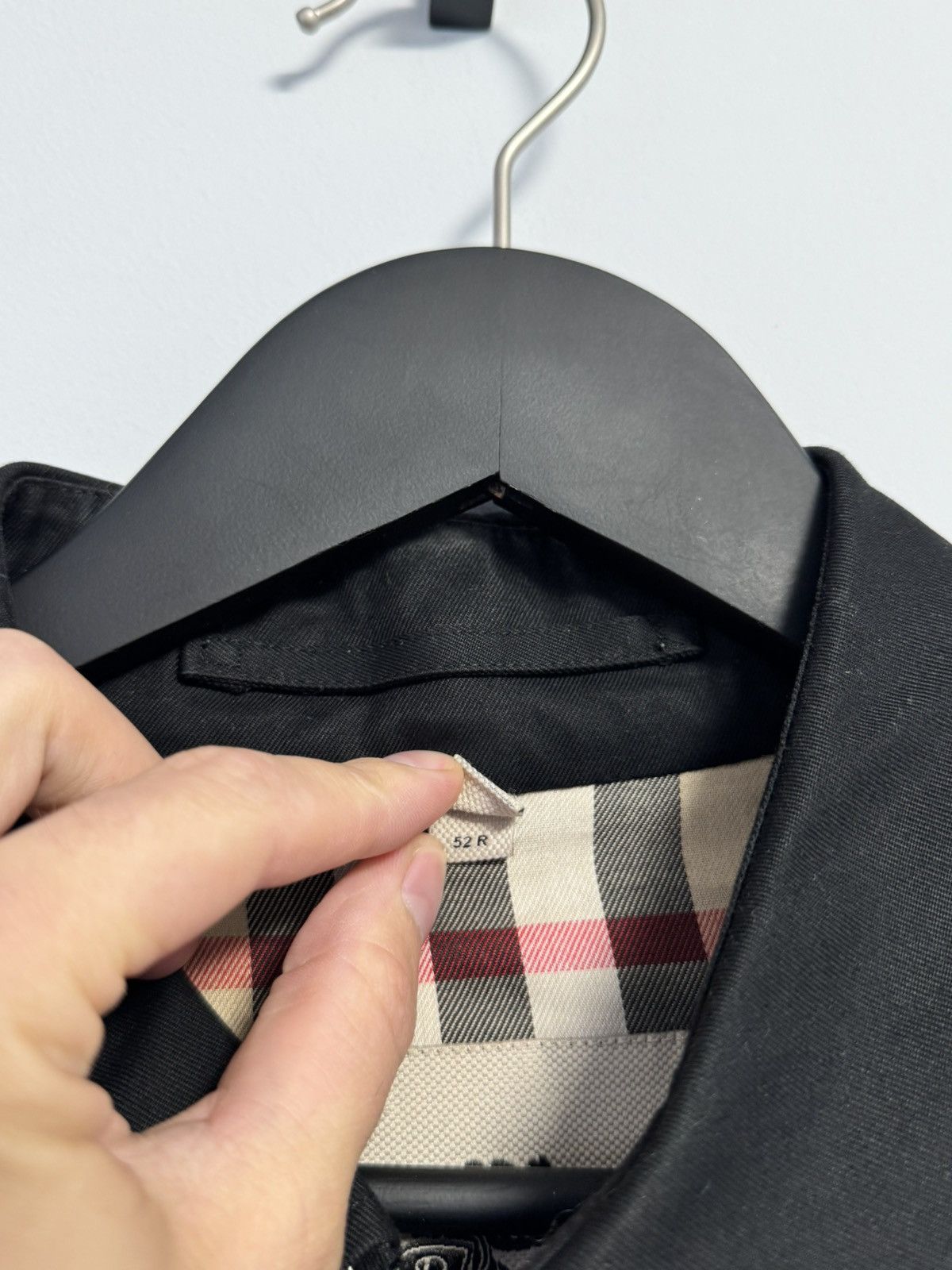 Burberry Burberry Trench Coat Luxury Monogram Black Nova Check Size US L / EU 52-54 / 3 - 12 Thumbnail