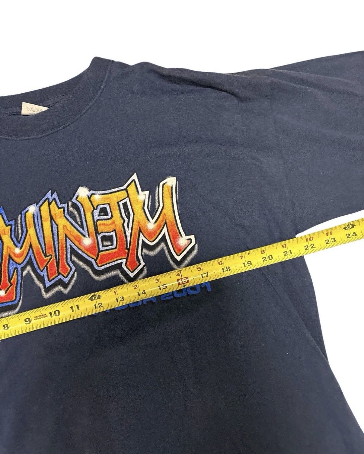 Eminem VTG 2001 Eminem CRIMINAL European Tour Shirt XL Rap Tee Size US XL / EU 56 / 4 - 6 Thumbnail