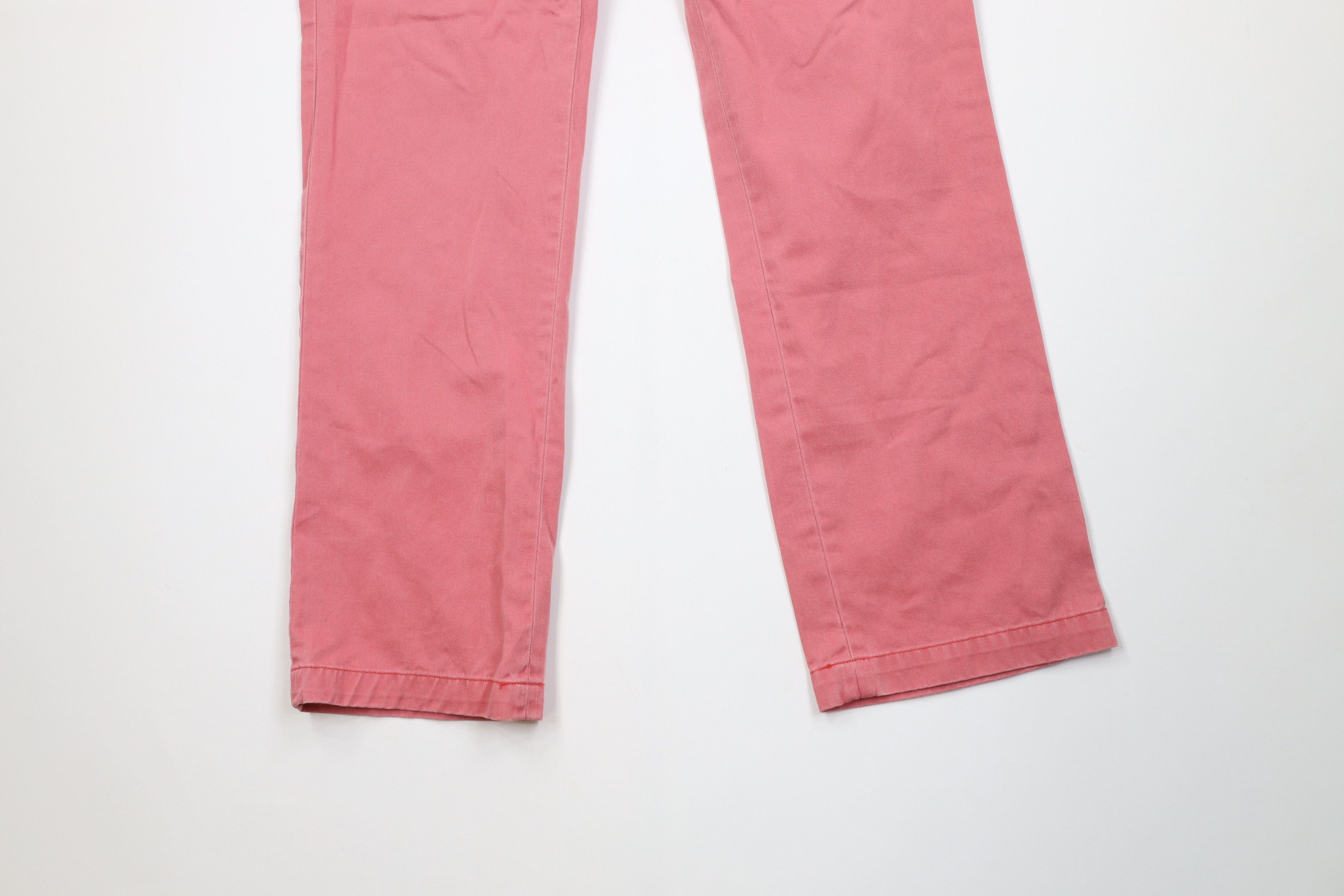 Ralph Lauren Vintage Ralph Lauren Stonewash Straight Leg Chino Pants Red Size US 33 - 4 Thumbnail