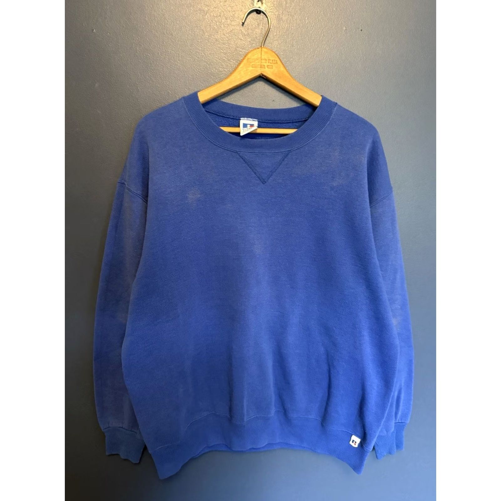 Russell Athletic VINTAGE Russell Athletic Sweatshirt Blue 90s XL Men Pullover Size XL Size US XL / EU 56 / 4 - 3 Thumbnail