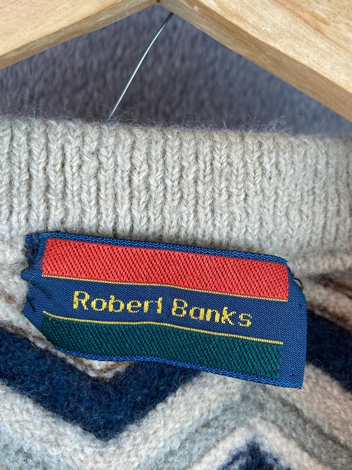 Other Sweater Robert Banks Vintage Y2K Streetwear High End Striped Size US M / EU 48-50 / 2 - 3 Thumbnail