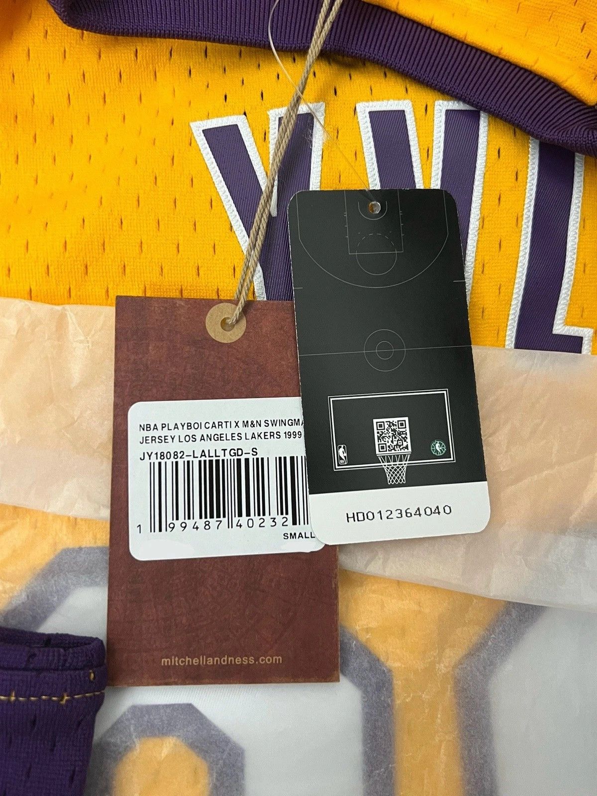 Mitchell & Ness Mitchell & Ness Playboi Carti Lakers Swingman Jeresy Small Size US S / EU 44-46 / 1 - 4 Thumbnail