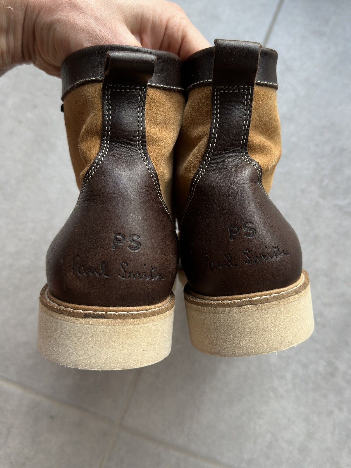 Paul Smith Paul Smith Mens Vibram Morflex Suede Leather Boots size UK-9 Size US 10 / EU 43 - 8 Thumbnail