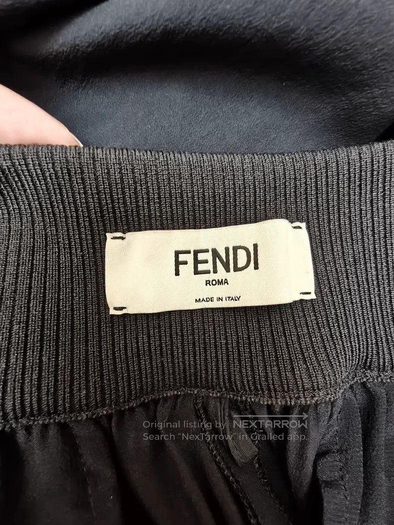 Fendi Fendi Striped logo casual pants Size 25" / US 0 / IT 36 - 5 Thumbnail