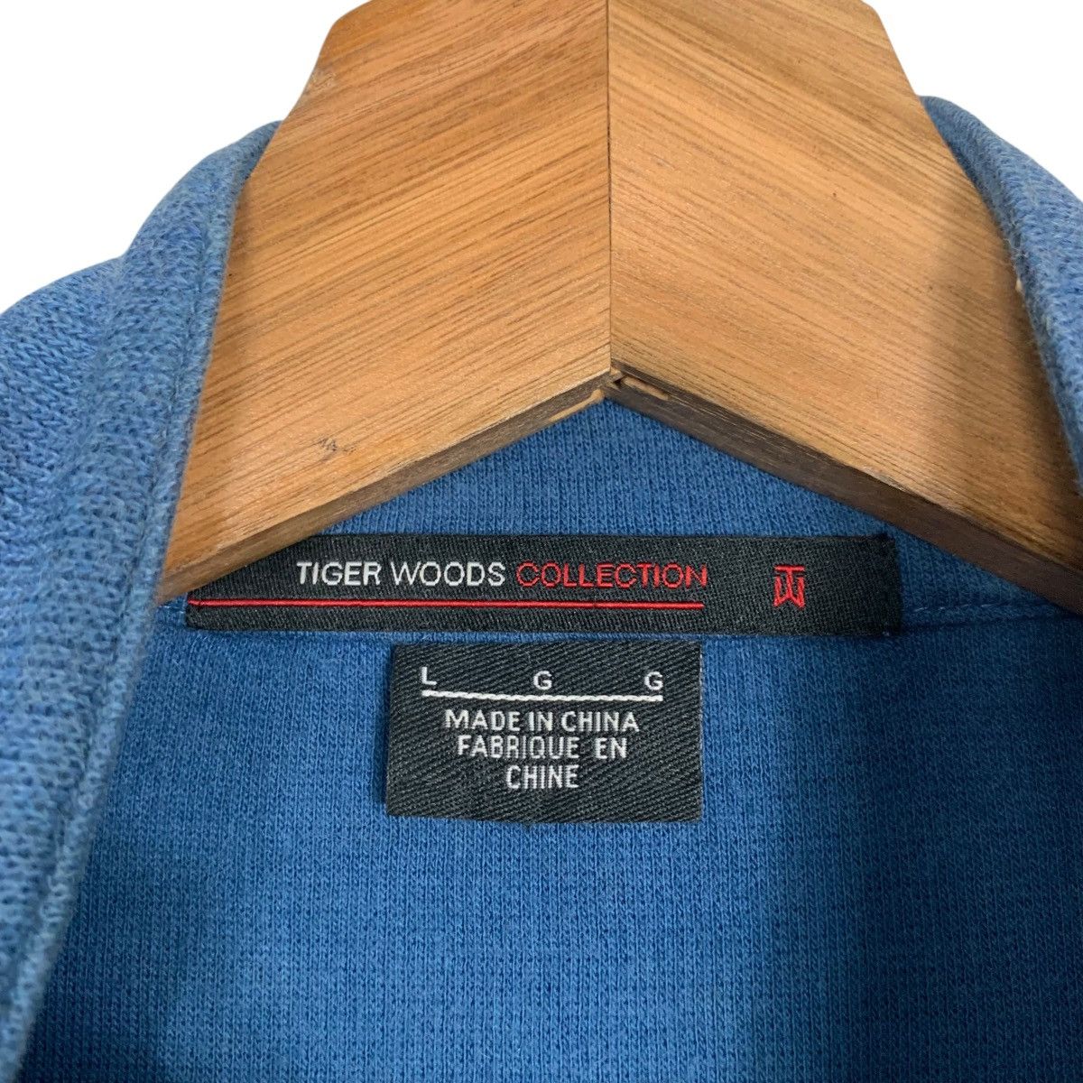 Nike × Tiger Woods NIKE TIGER WOODS Half Zip Turtleneck Sweater #1896-C83 Size US L / EU 52-54 / 3 - 8 Thumbnail