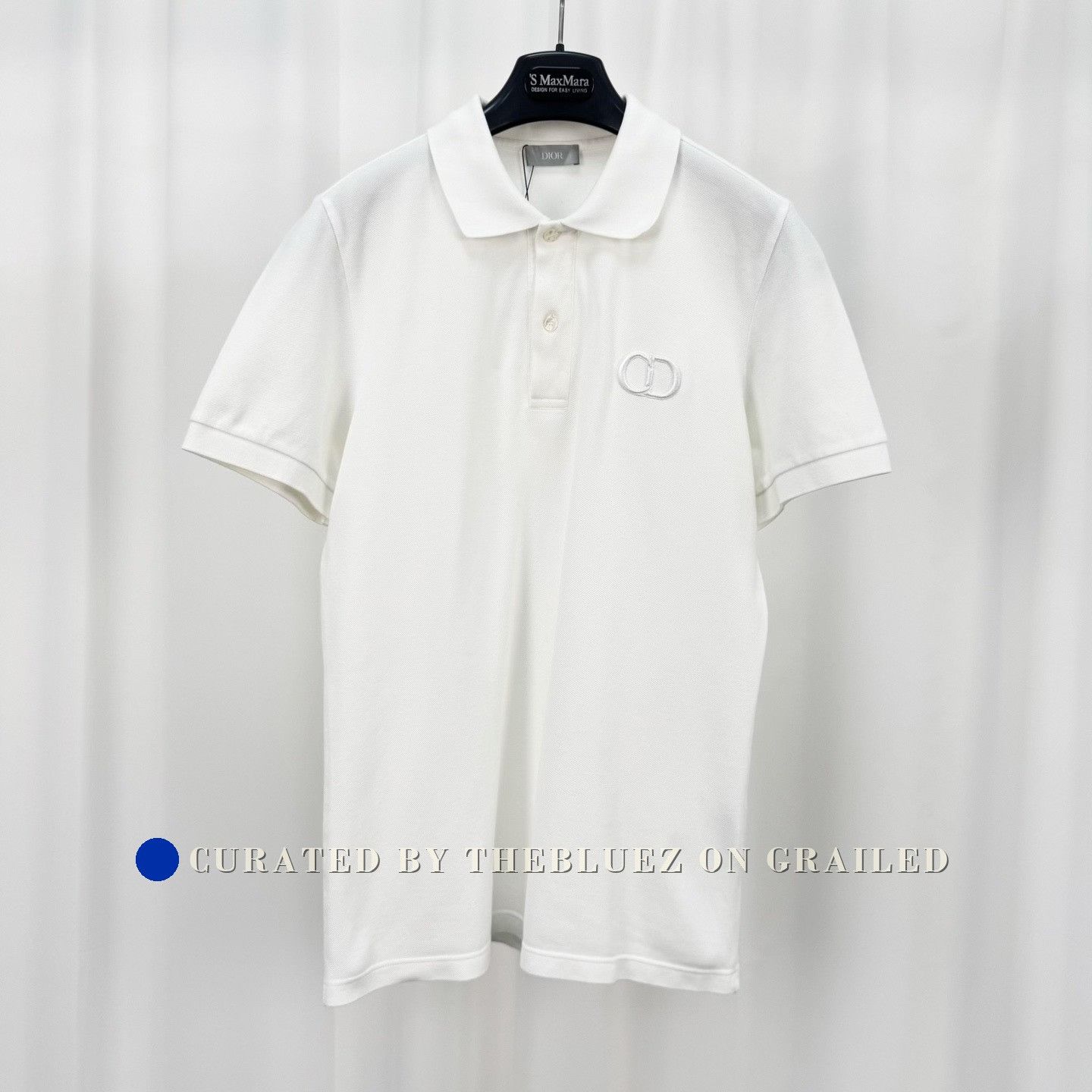 Dior Dior Embroidered Letter Polo Short Sleeve Size US S / EU 44-46 / 1 - 1 Thumbnail