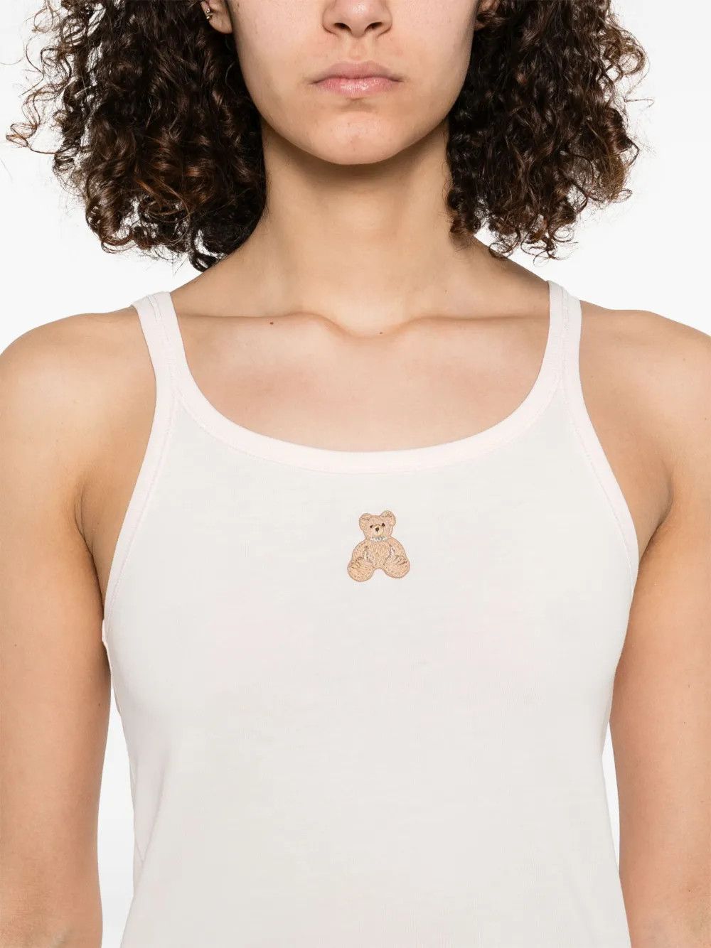 Palm Angels o1y1225 Tank Top in Ivory Size XS / US 0-2 / IT 36-38 - 2 Thumbnail