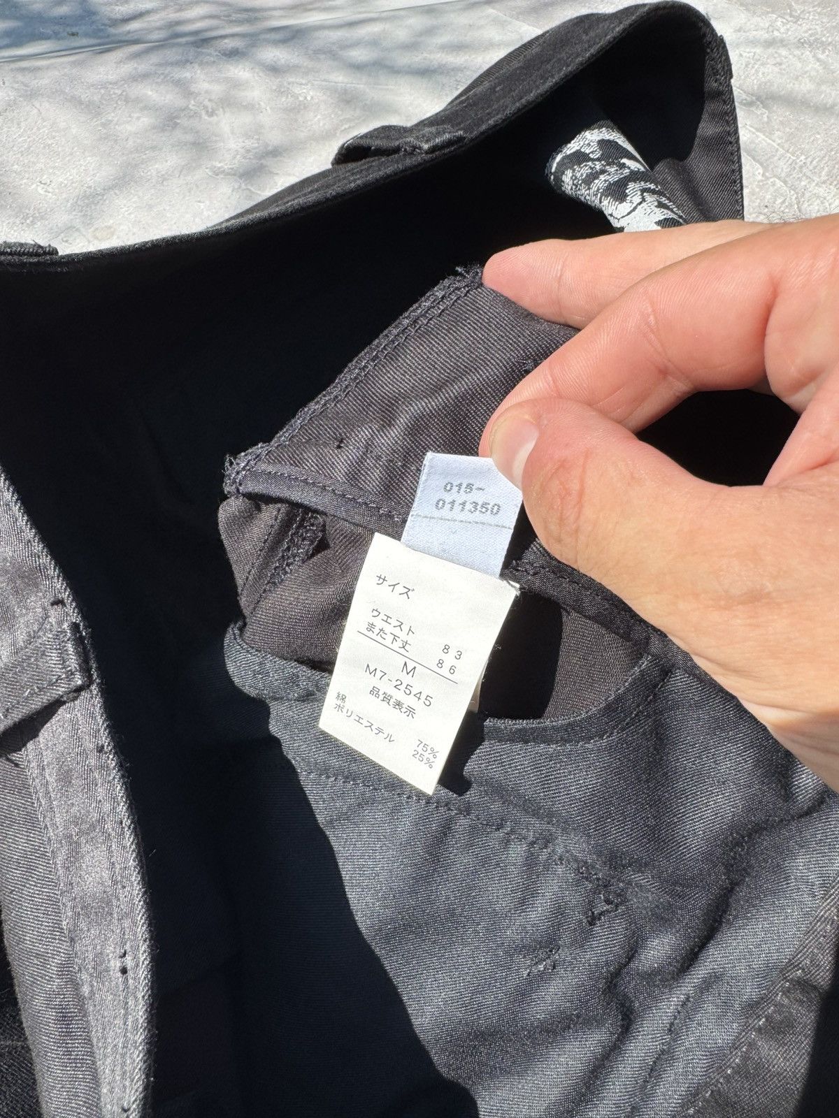 Marithe + Francois Girbaud Vintage Le Casual Marithe Francois Girbaud Man's Black pants Size US 32 / EU 48 - 11 Thumbnail