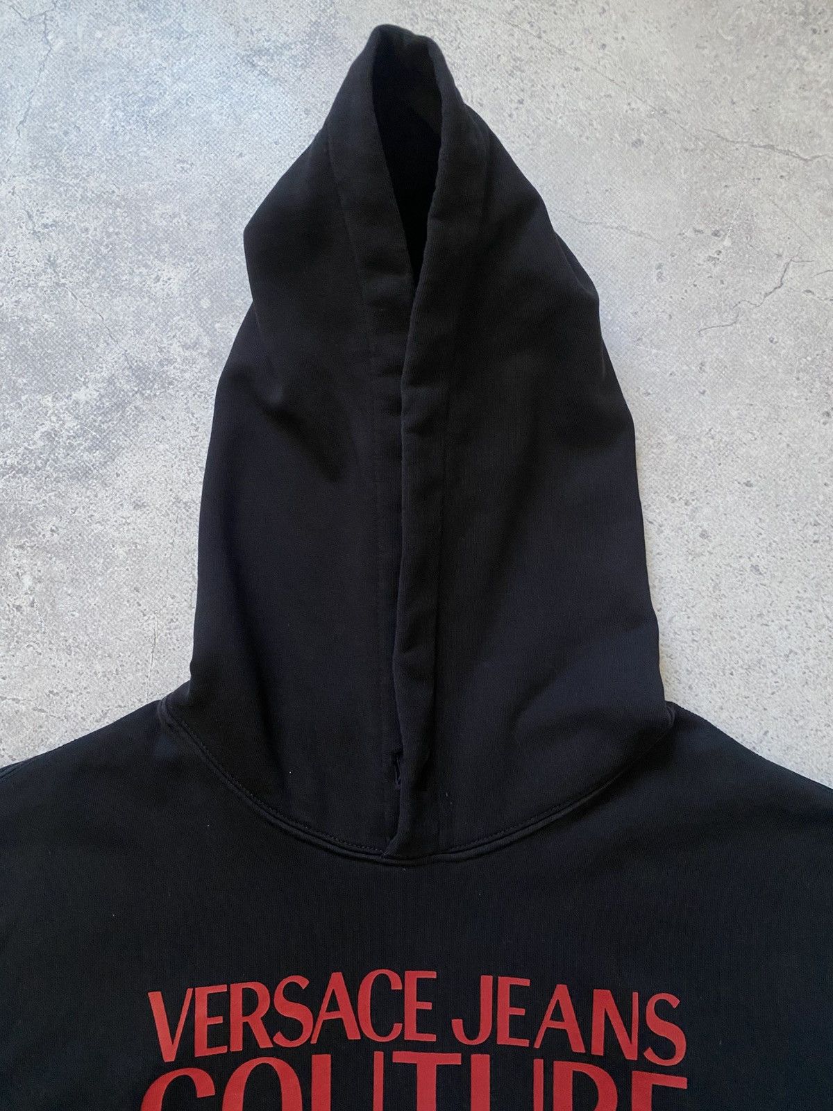 Versace Jeans Couture Versace Jeans Couture Hoodie Black Size L Y2K Luxury Italy Size US L / EU 52-54 / 3 - 3 Thumbnail