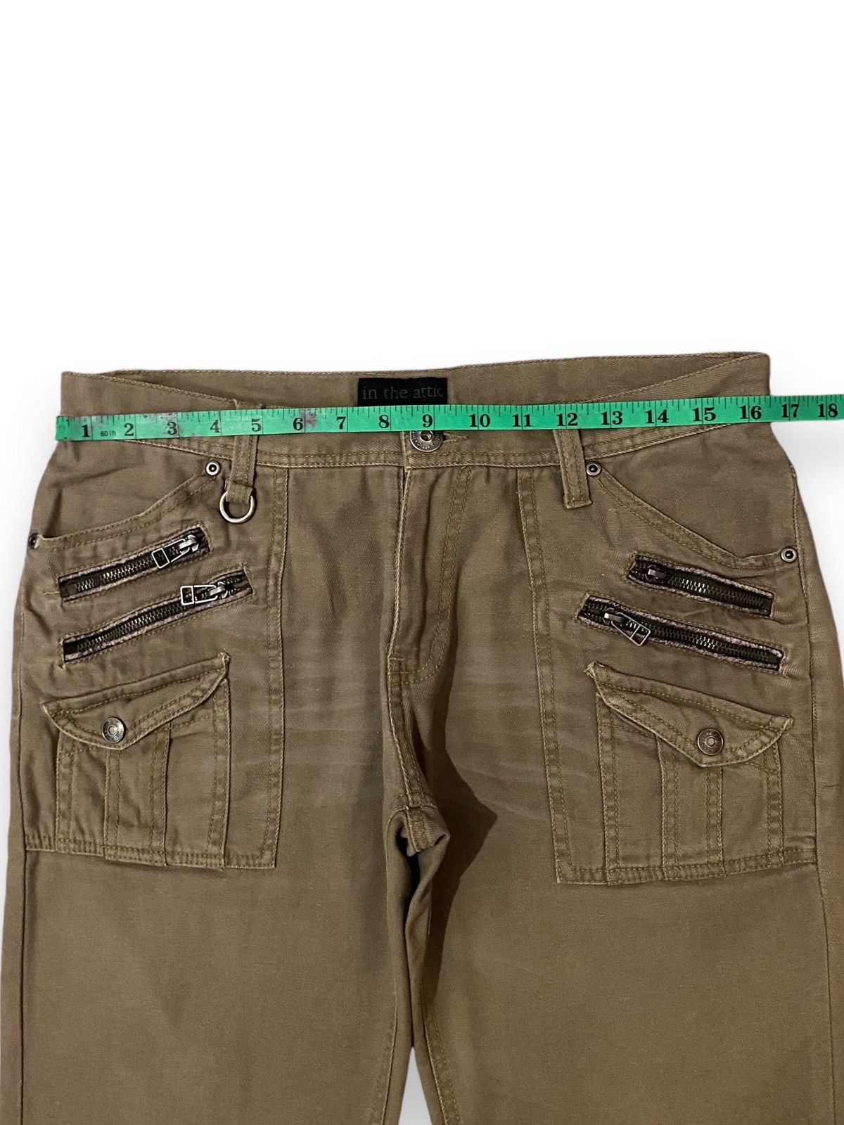 In The Attic In The Attic Japan Multipocket Beige Buckleback Button Denim Size US 32 / EU 48 - 19 Thumbnail