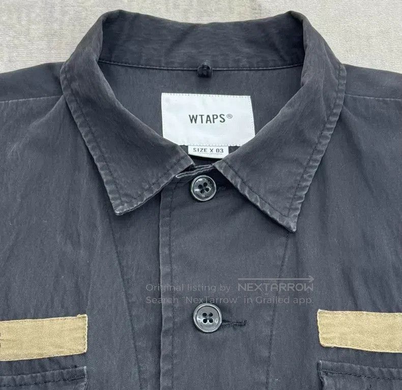 Wtaps Wtaps Washed Four-Pocket Shirt Size US L / EU 52-54 / 3 - 5 Thumbnail