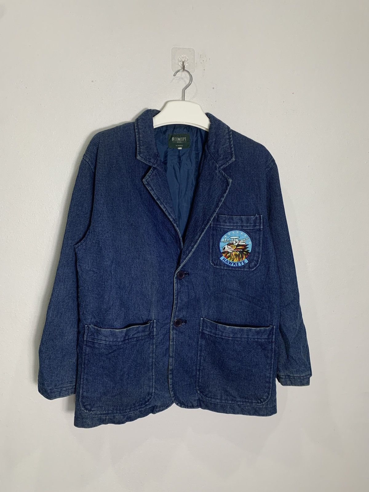 CNCPTS × Japanese Brand × Vintage Vintage F.Concept Men Chore Jacket Size US M / EU 48-50 / 2 - 1 Thumbnail
