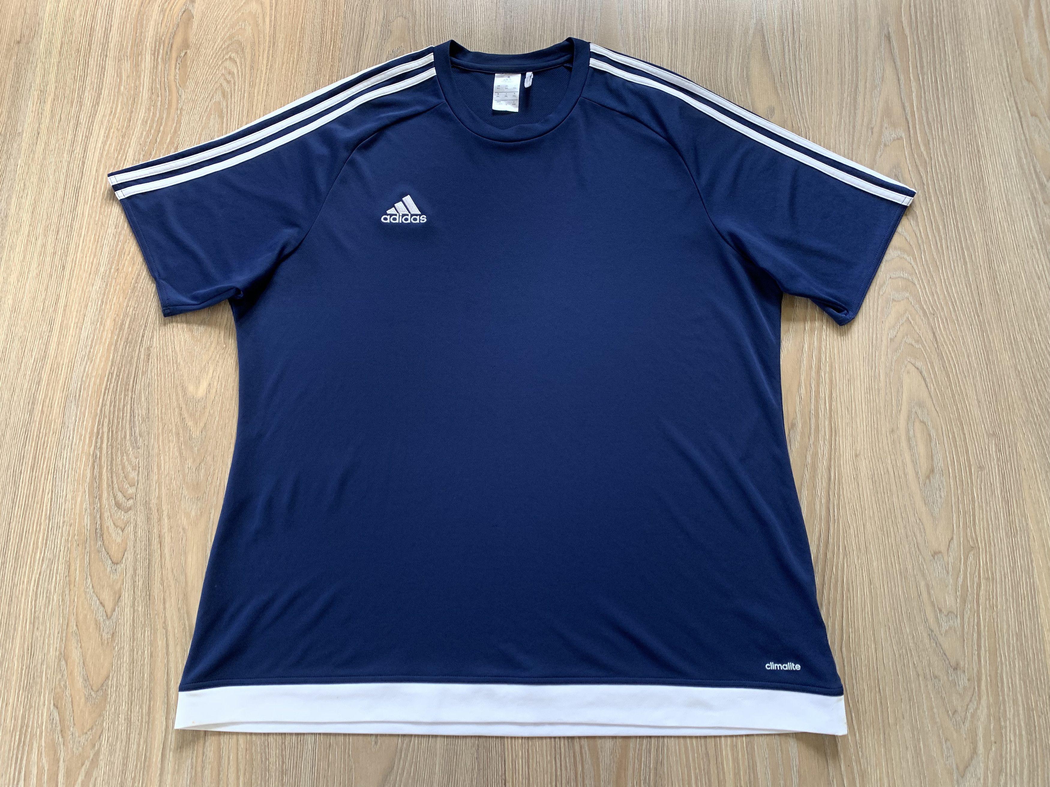 Adidas Adidas Climalite Blue Sport Training T-Shirt Size US XXL / EU 58 / 5 - 2 Thumbnail