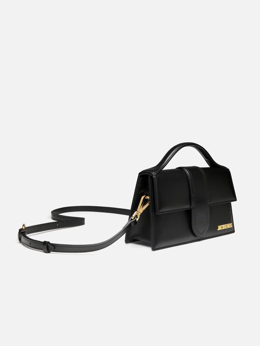 Jacquemus o1la1rc1a0925 Size: OS / Large Bambino Bag in Black Size ONE SIZE - 2 Thumbnail