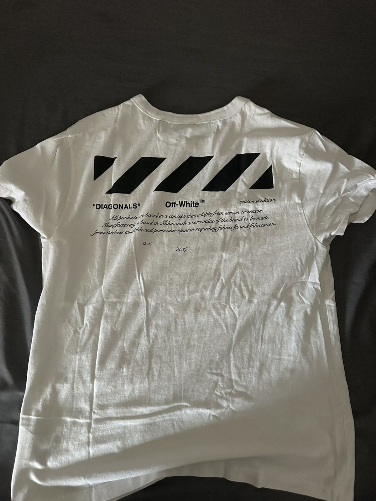 Off-White Off white “For All” tee 2017 Size US XS / EU 42 / 0 - 7 Thumbnail