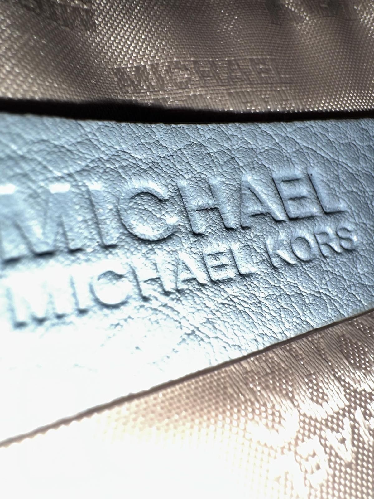 Michael Kors Michael Kors Light Blue Leather Crossbody Bag Size ONE SIZE - 3 Thumbnail