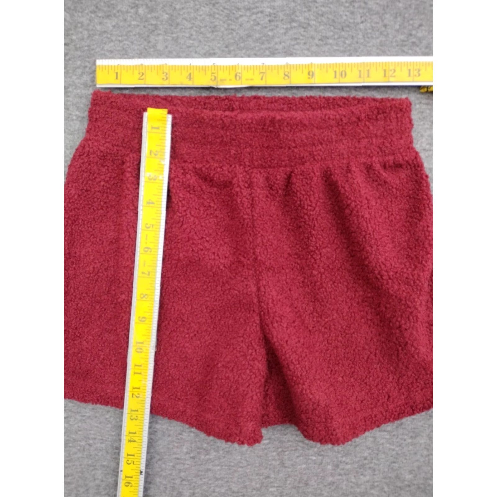 Vintage No Boundaries Juniors Women's Red Soft Pajama Shorts Size S 3-5 Size 28" / US 6 / IT 42 - 4 Thumbnail