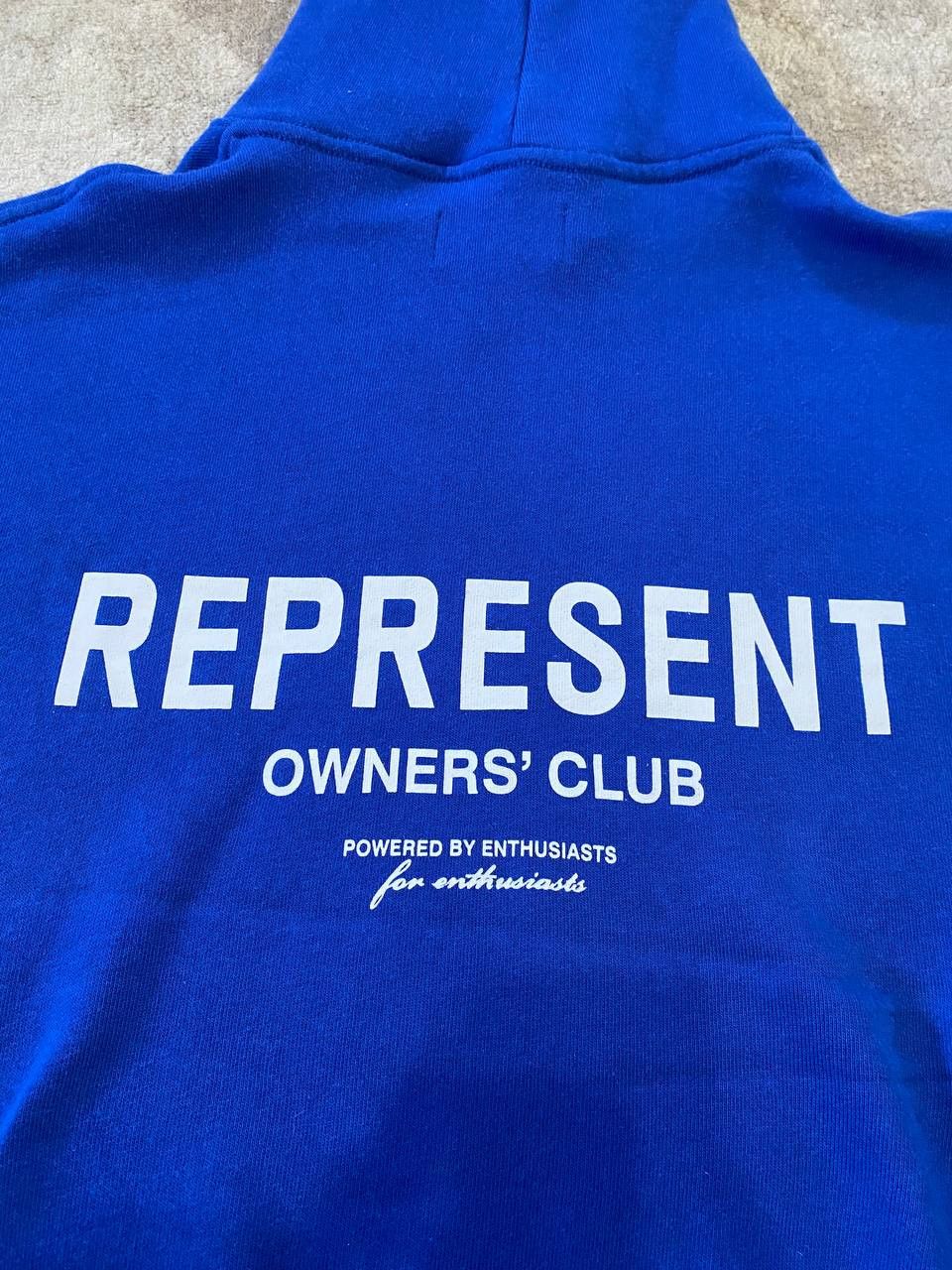 Represent Clo. Represent Owner Club Blue oversize Hoodie men’s X-Large Size US XL / EU 56 / 4 - 7 Thumbnail