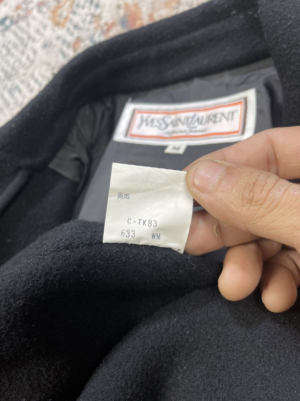 Yves Saint Laurent Yvest Saint Laurent Ysl Double Breasted Wool Blazer Size M / US 6-8 / IT 42-44 - 13 Thumbnail