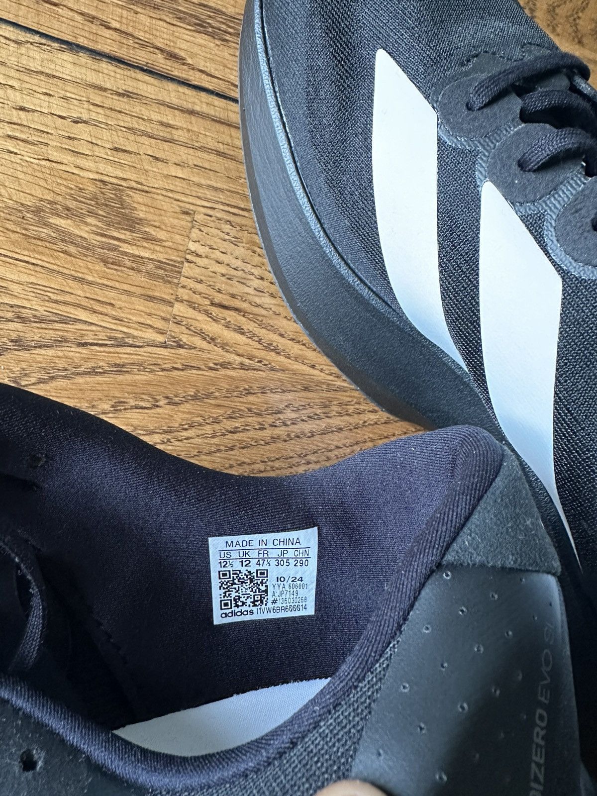 Adidas EVO SL running shoe