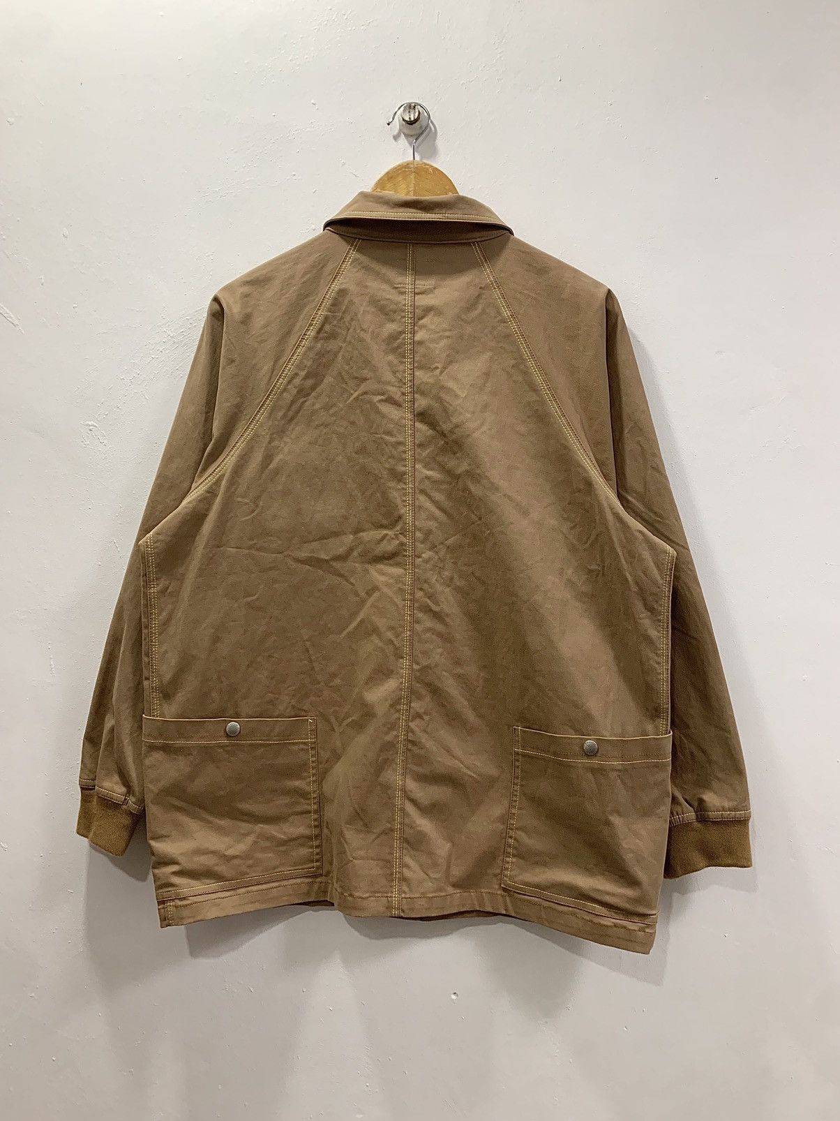 Japanese Brand GYM MASTER COVERALLS - WORKWEAR JACKET Size US XL / EU 56 / 4 - 6 Thumbnail