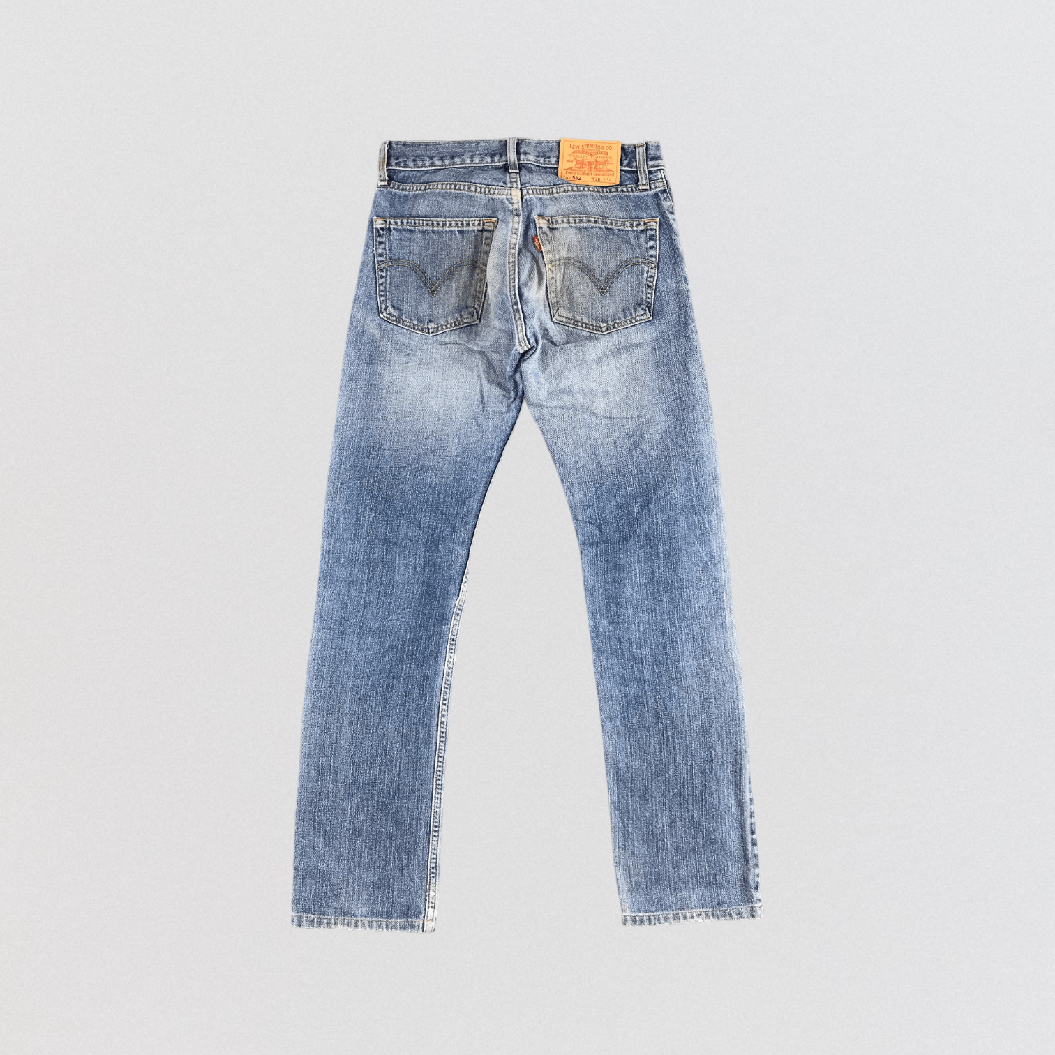 Levi's × Vintage Vintage 90s Blue Wash Levis 532 Jeans-JM1444 Size US 30 / EU 46 - 2 Thumbnail