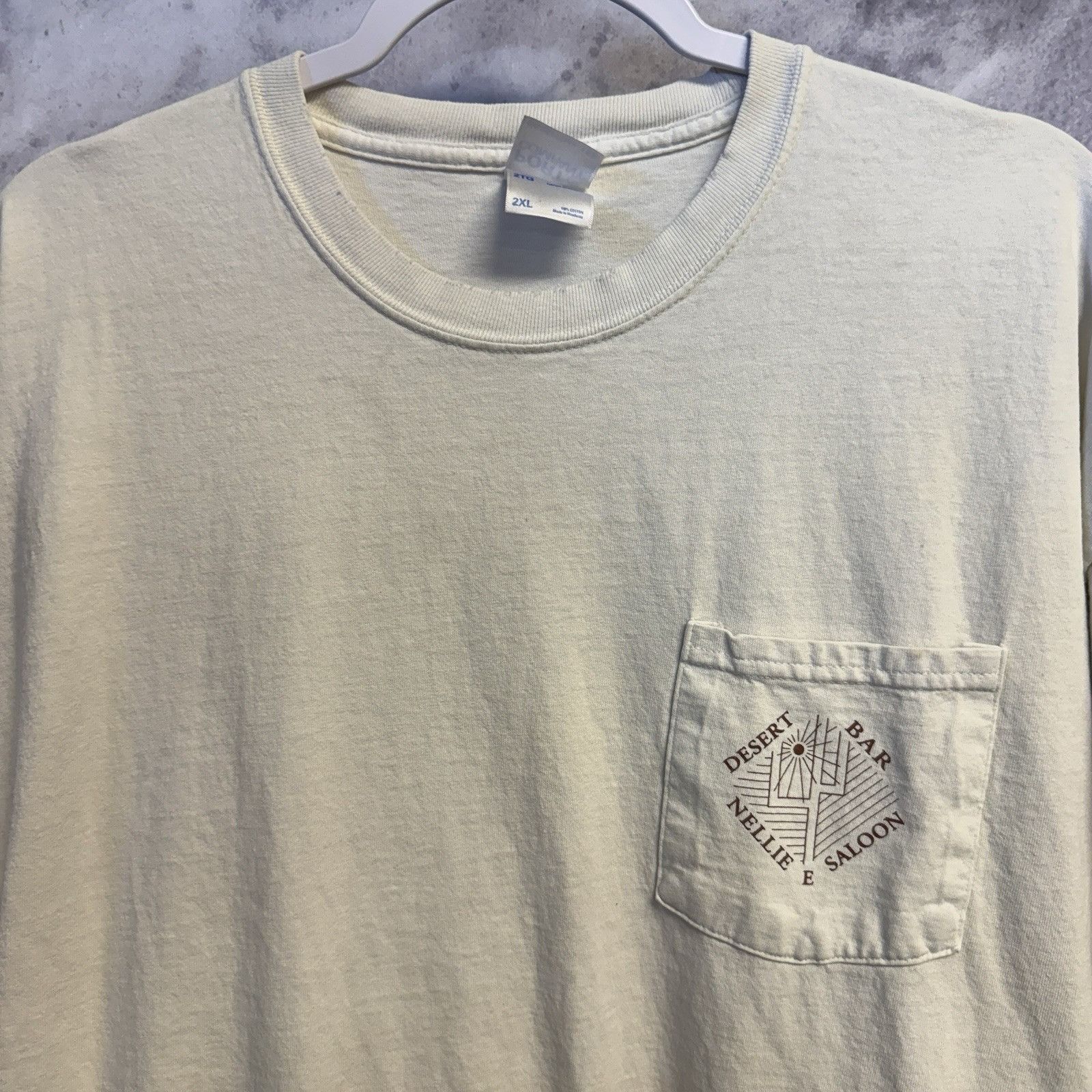 Vintage Vintage Desert Bar Arizona T Shirt Mens 2XL White Short Slee Size US XXL / EU 58 / 5 - 4 Thumbnail