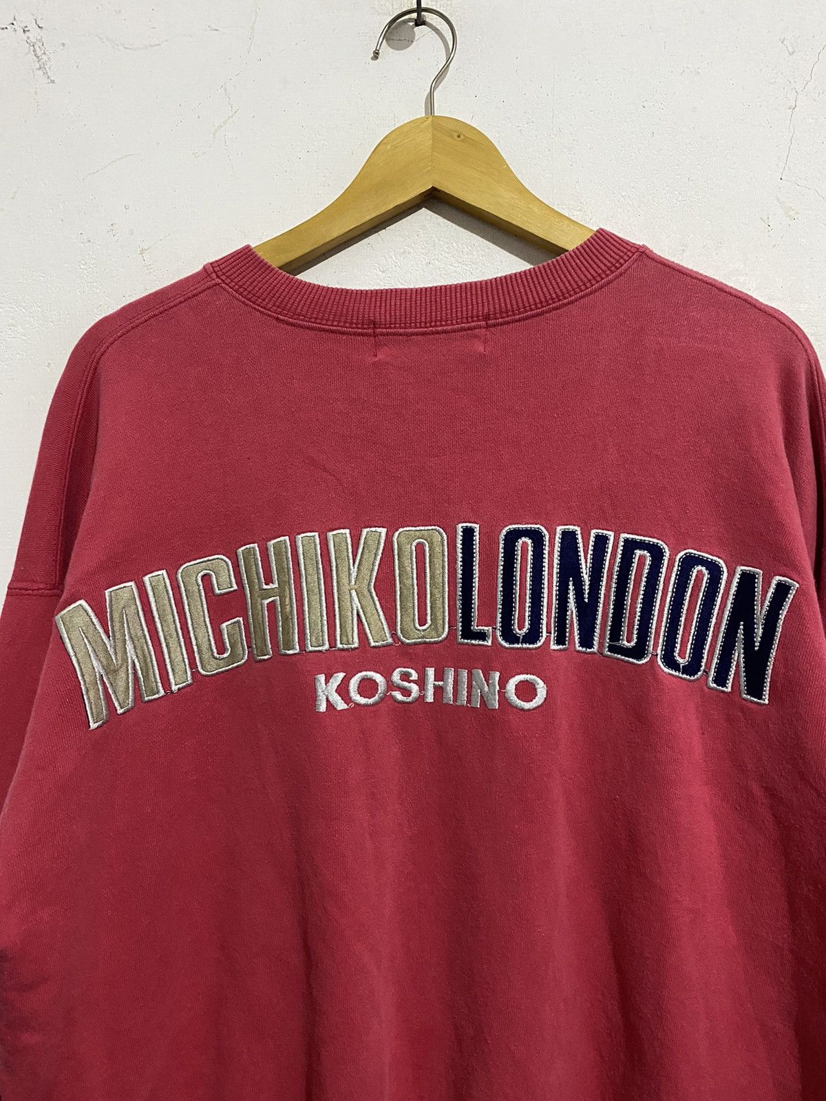 💸BINDINGOFFER💸Michiko Koshino London embroidered sweatshirt