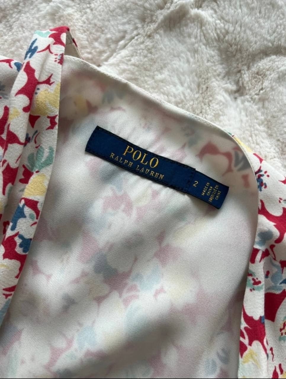Polo Ralph Lauren Flower Dress Size XS / US 0-2 / IT 36-38 - 3 Thumbnail