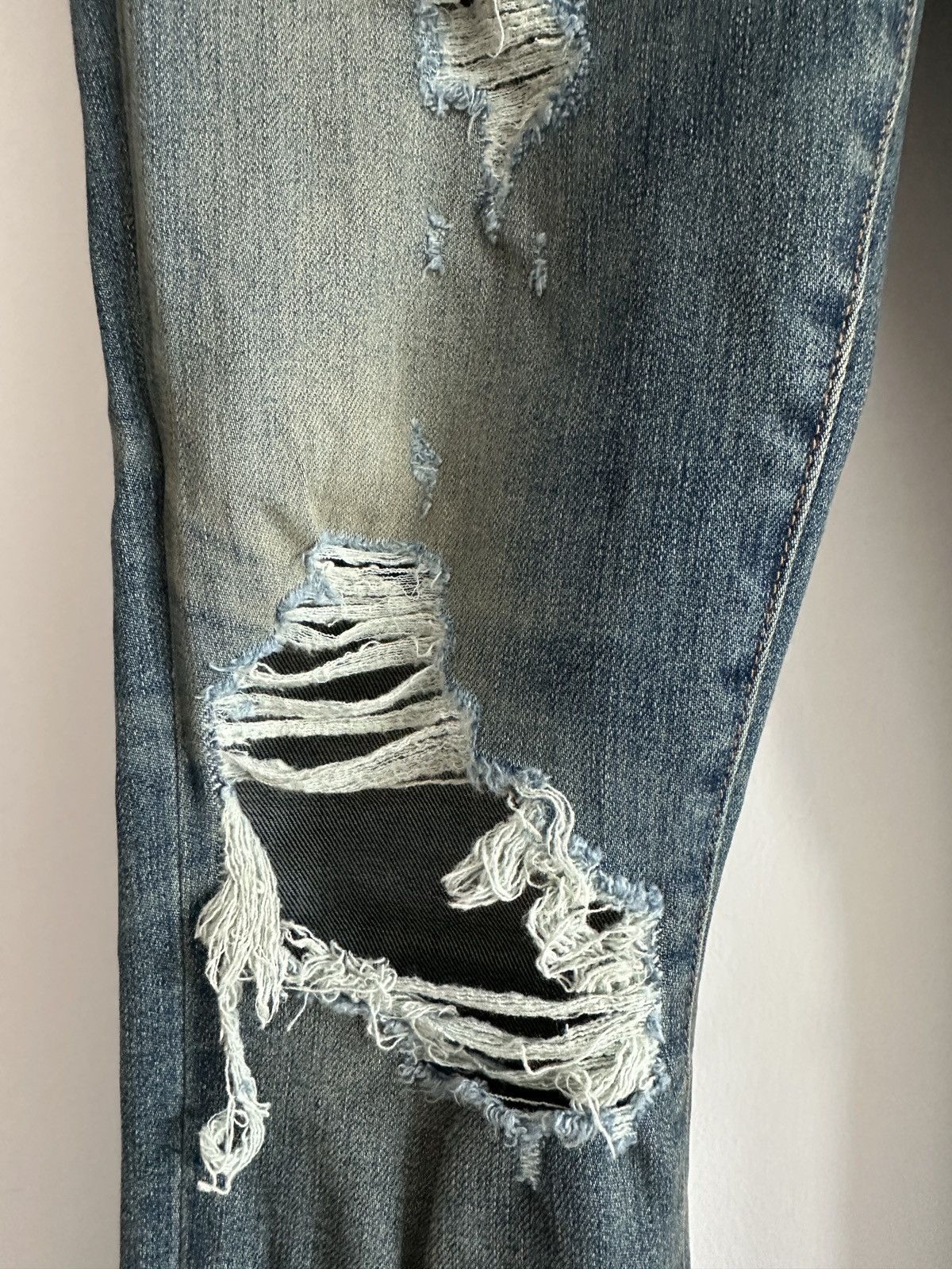 Amiri AMIRI Distressed Skinny Jeans - Mens US 29 Size US 29 - 6 Thumbnail