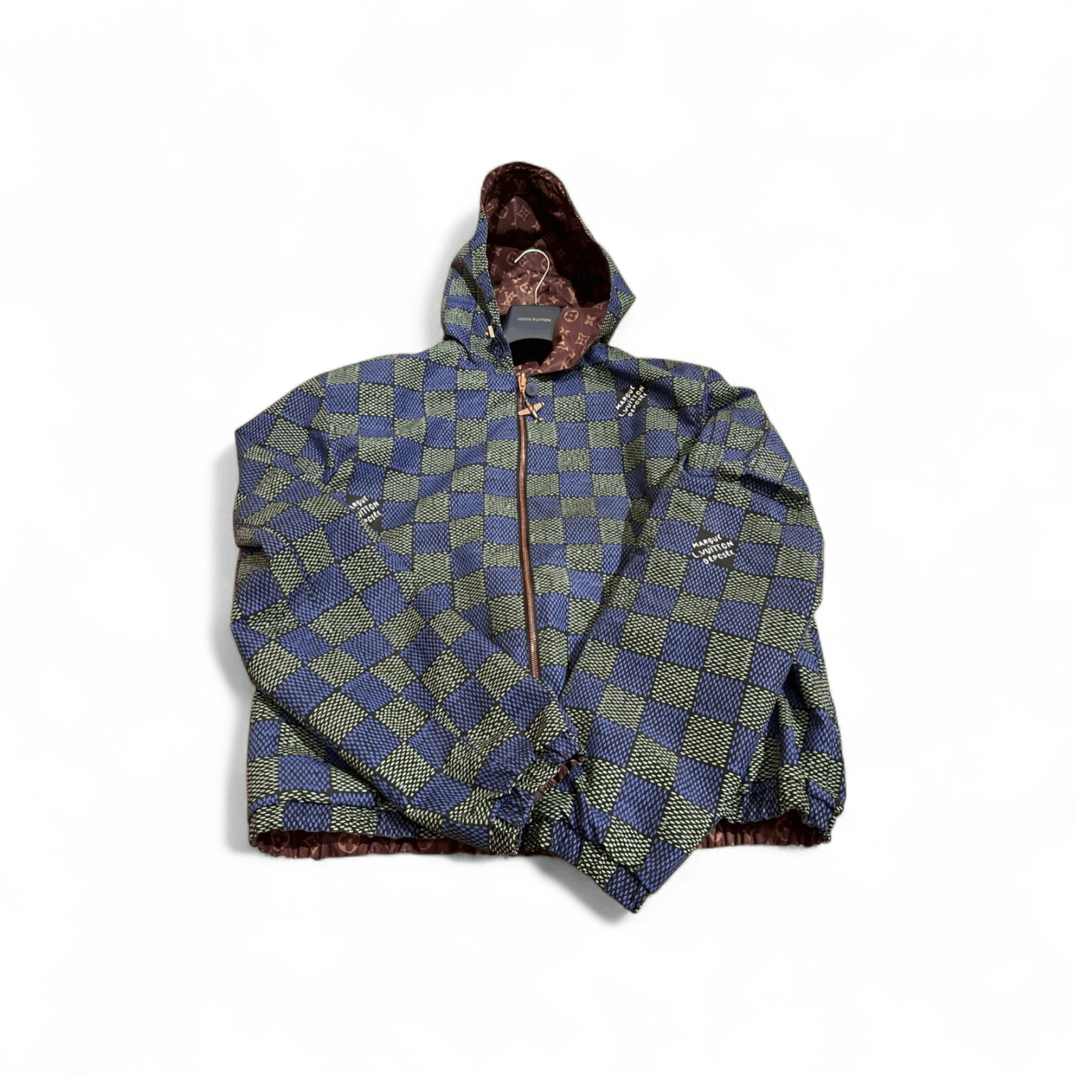 Louis Vuitton Louis Vuitton Reversible Damier Windbreaker Size US L / EU 52-54 / 3 - 2 Thumbnail