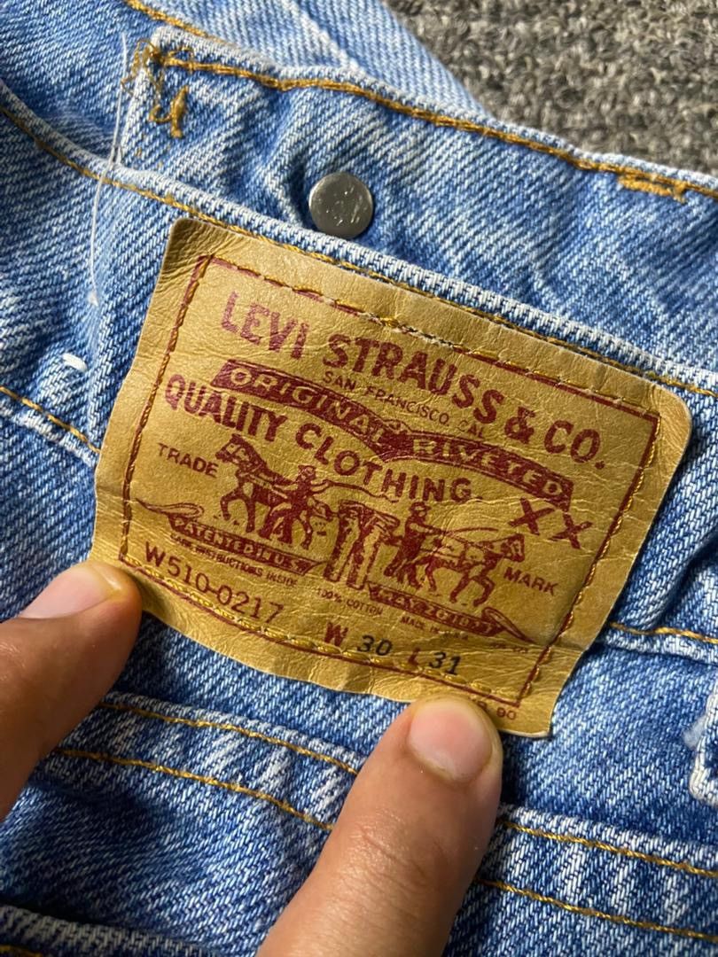 Levi's Levis Strauss Co. Regular Fit Denim Jeans (150) Size US 26 / EU 42 - 3 Thumbnail
