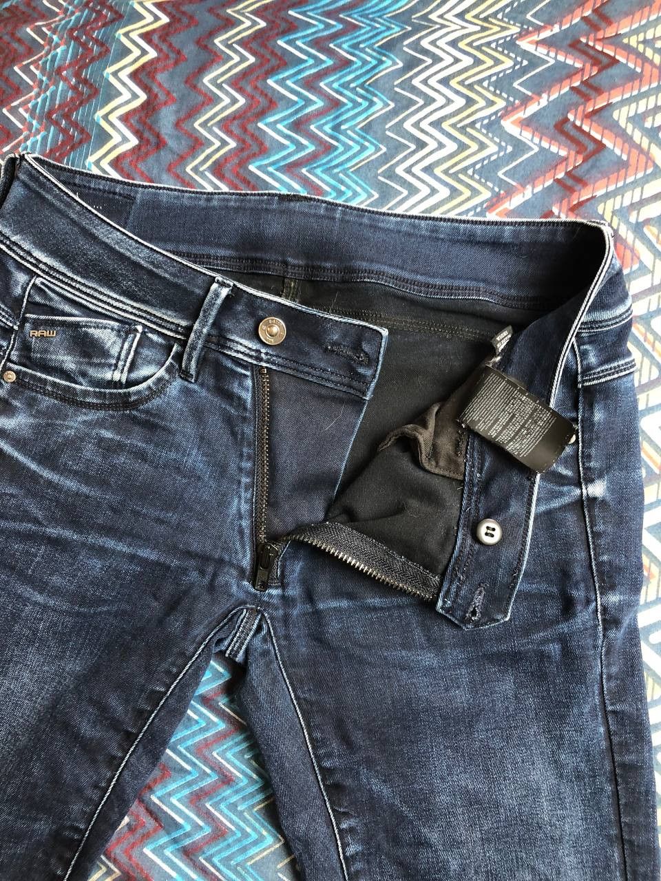 G-Star × Vintage G Star Raw Vintage Denim Pants Skinny Jeans Size 30" / US 8 / IT 44 - 11 Thumbnail